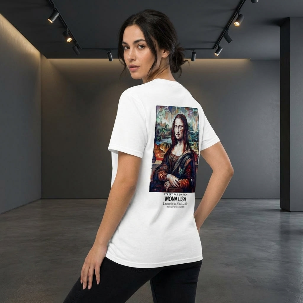 Mona Lisa T-Shirt - STREET ART EDITION-4