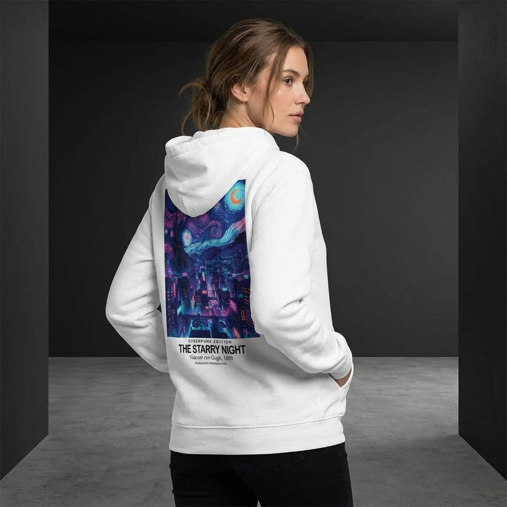 The Starry Night Hoodie - CYBERPUNK EDITION-4