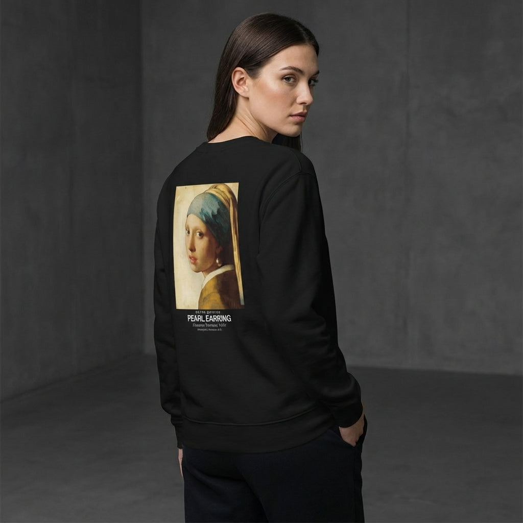 Girl with a Pearl Earring Sweater - RETRO EDITION-3