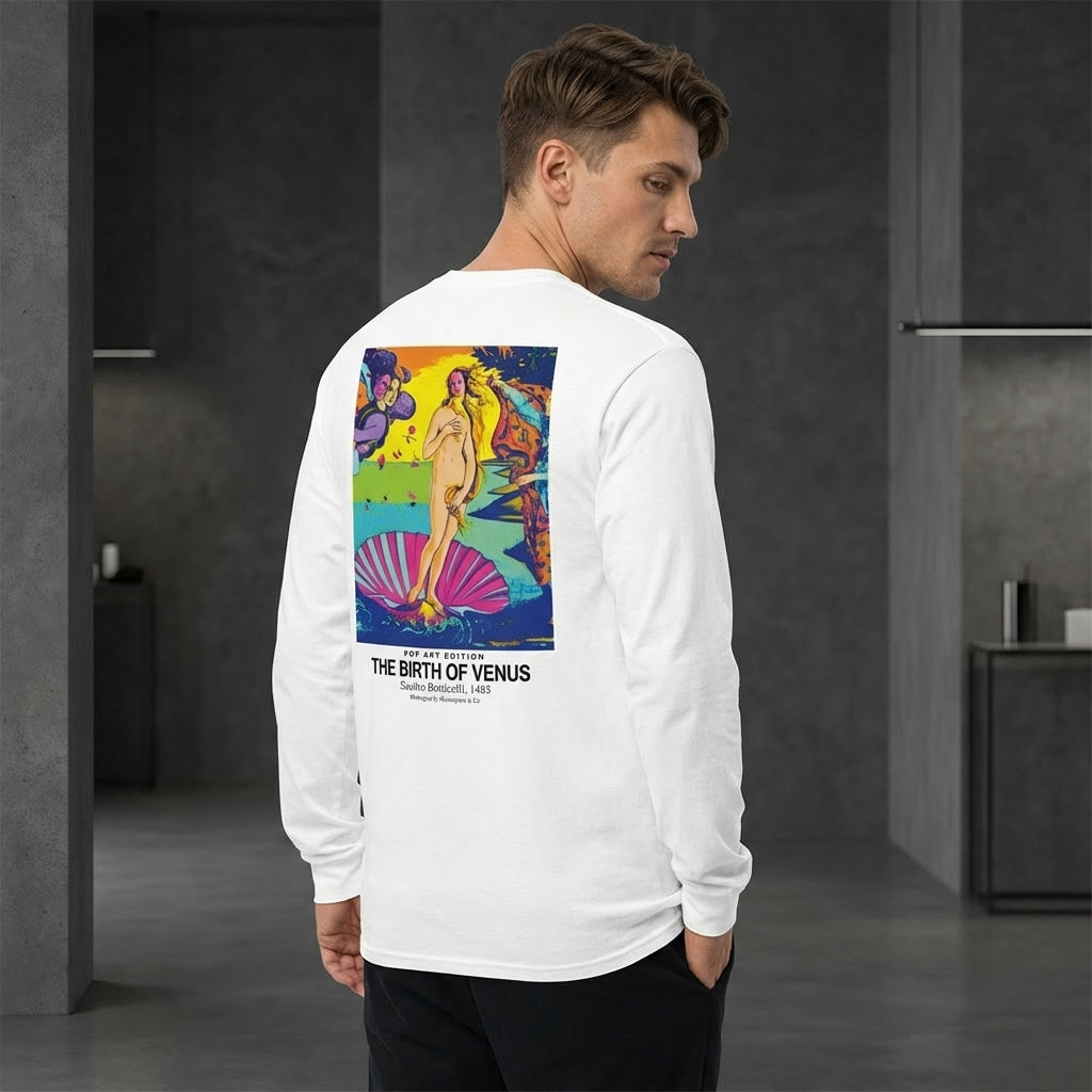 The Birth of Venus Longsleeve T-Shirt - POP ART EDITION-3