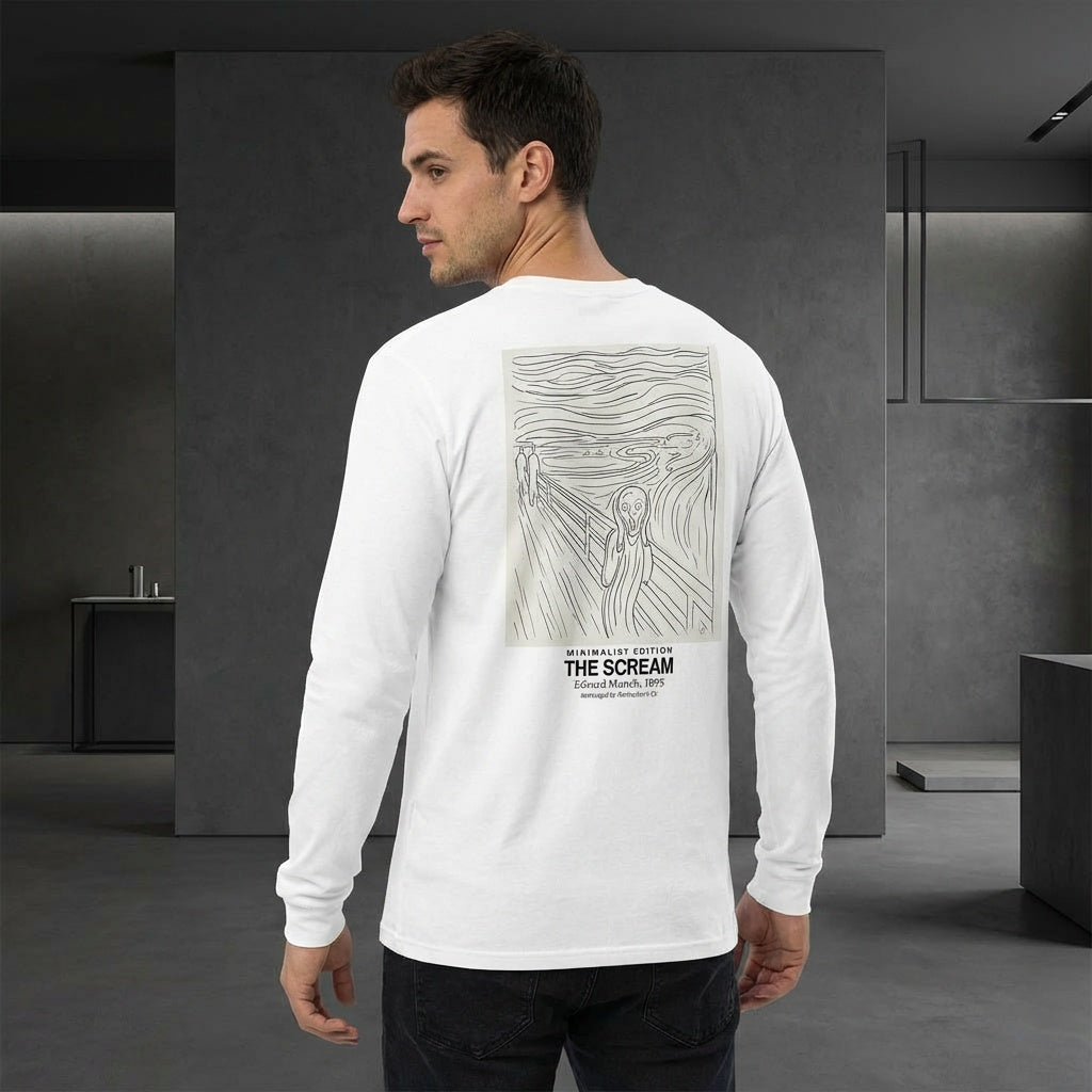 The Scream Sweater - MINIMALIST EDITION-1