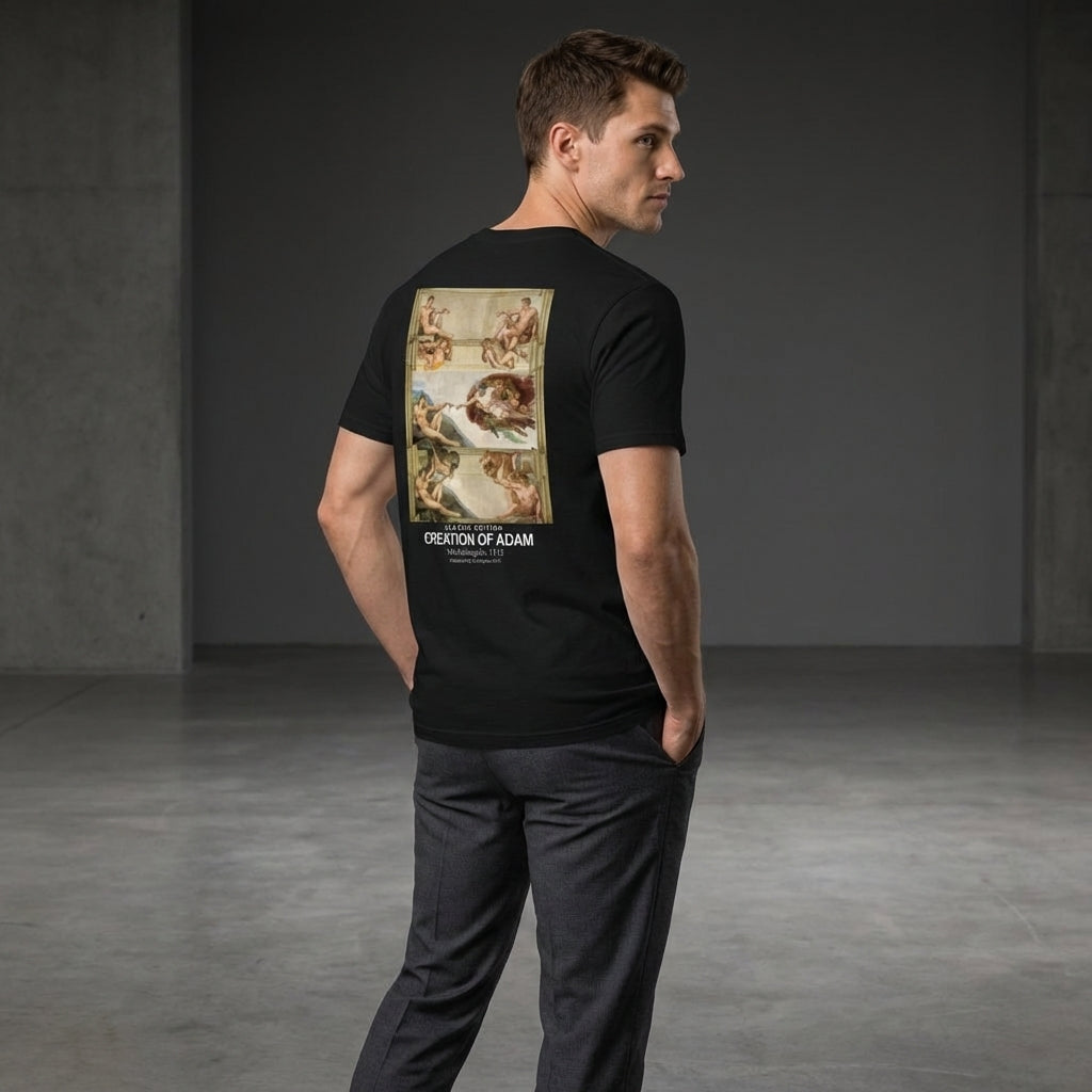 Creation of Adam T-Shirt - CLASSIC EDITION-2