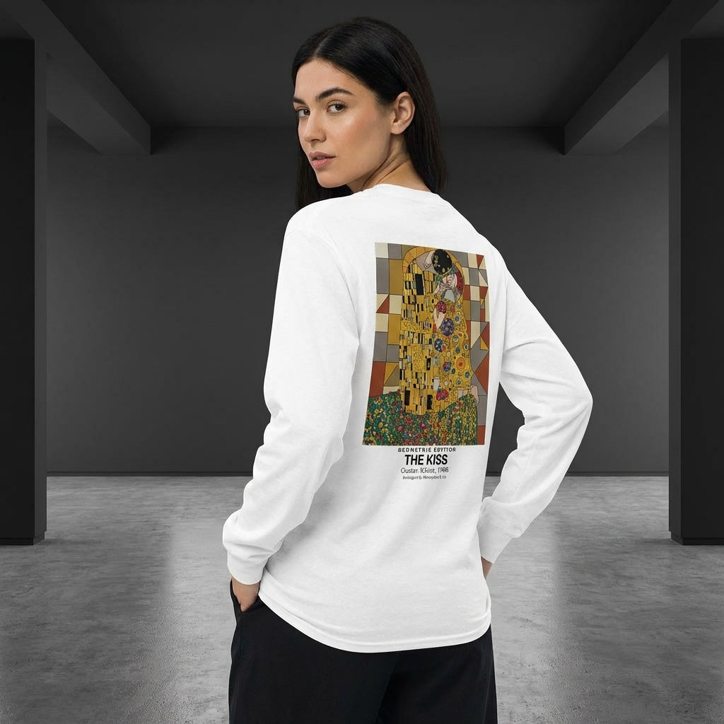 The Kiss Longsleeve T-Shirt - GEOMETRIC EDITION