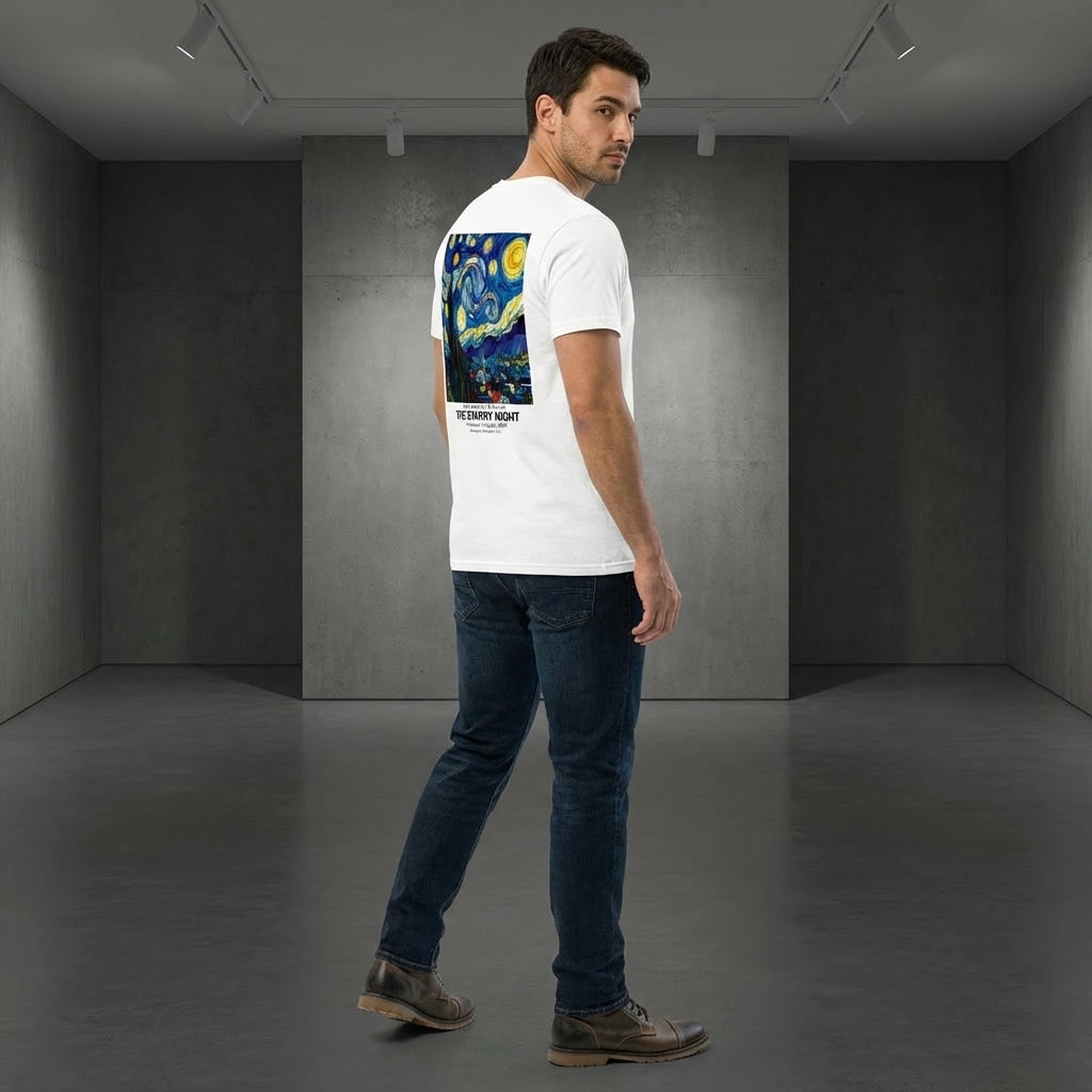 The Starry Night T-Shirt - GEOMETRIC EDITION-4