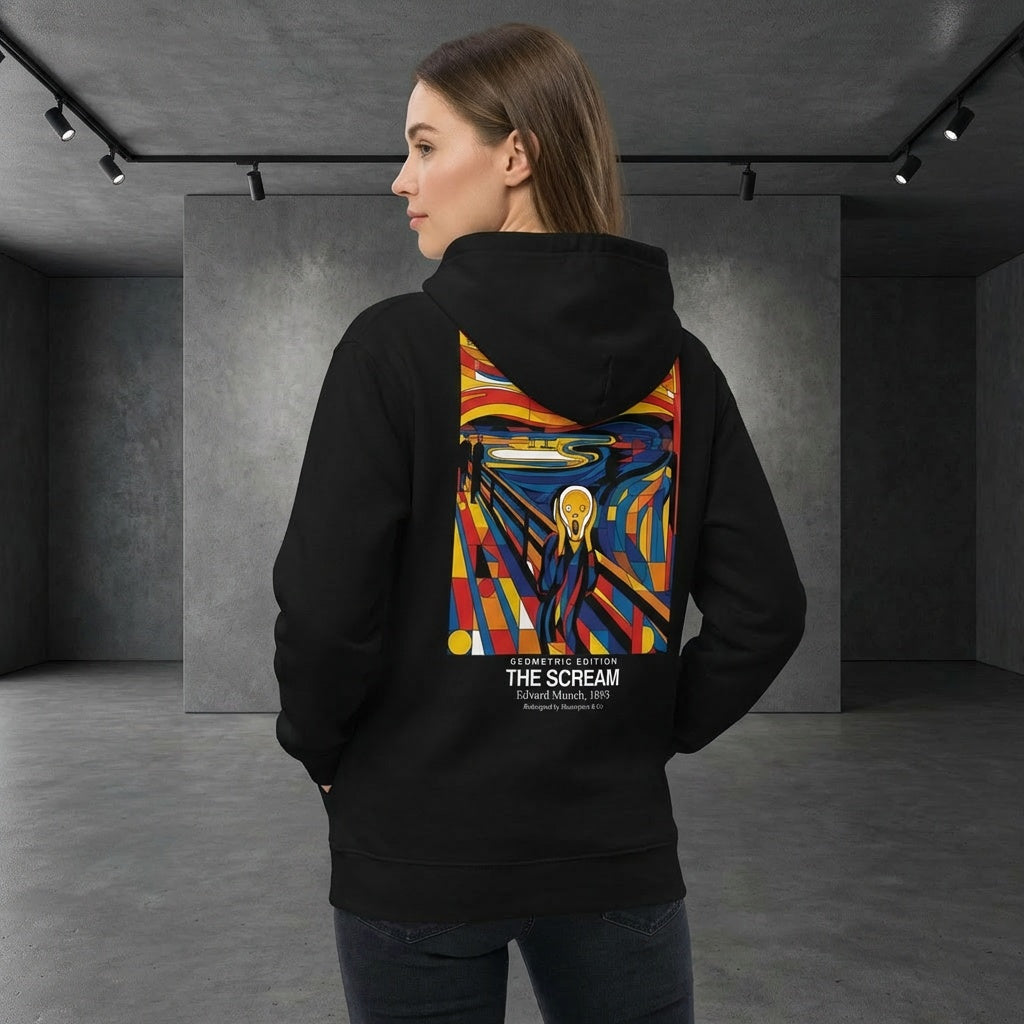 The Scream Hoodie - GEOMETRIC EDITION-4