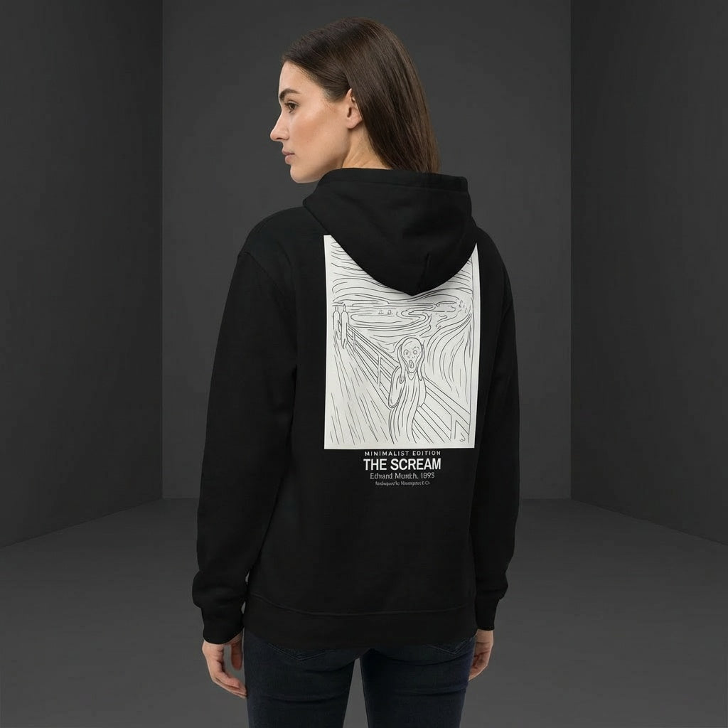 The Scream Hoodie - MINIMALIST EDITION-4