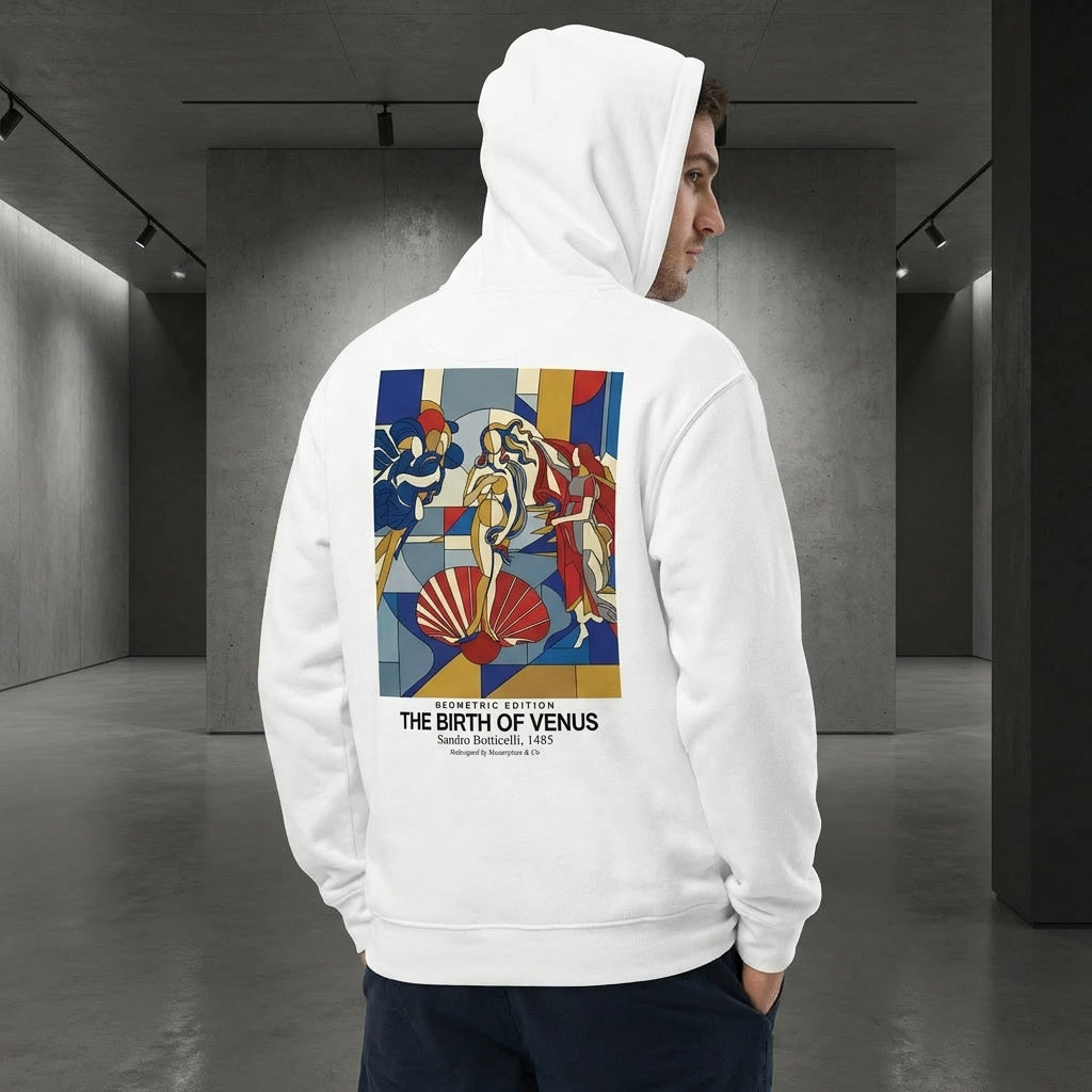 The Birth of Venus Hoodie - GEOMETRIC EDITION