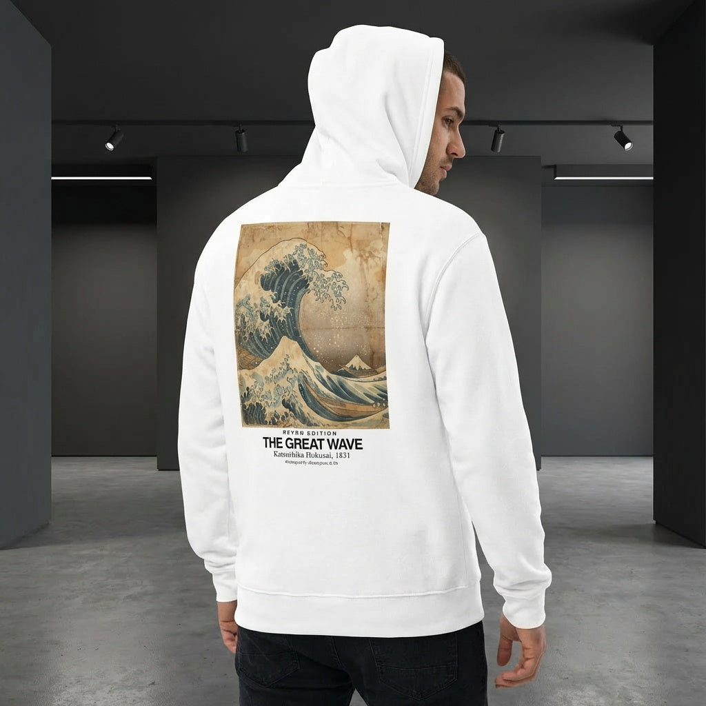 The Great Wave Hoodie - RETRO EDITION-3