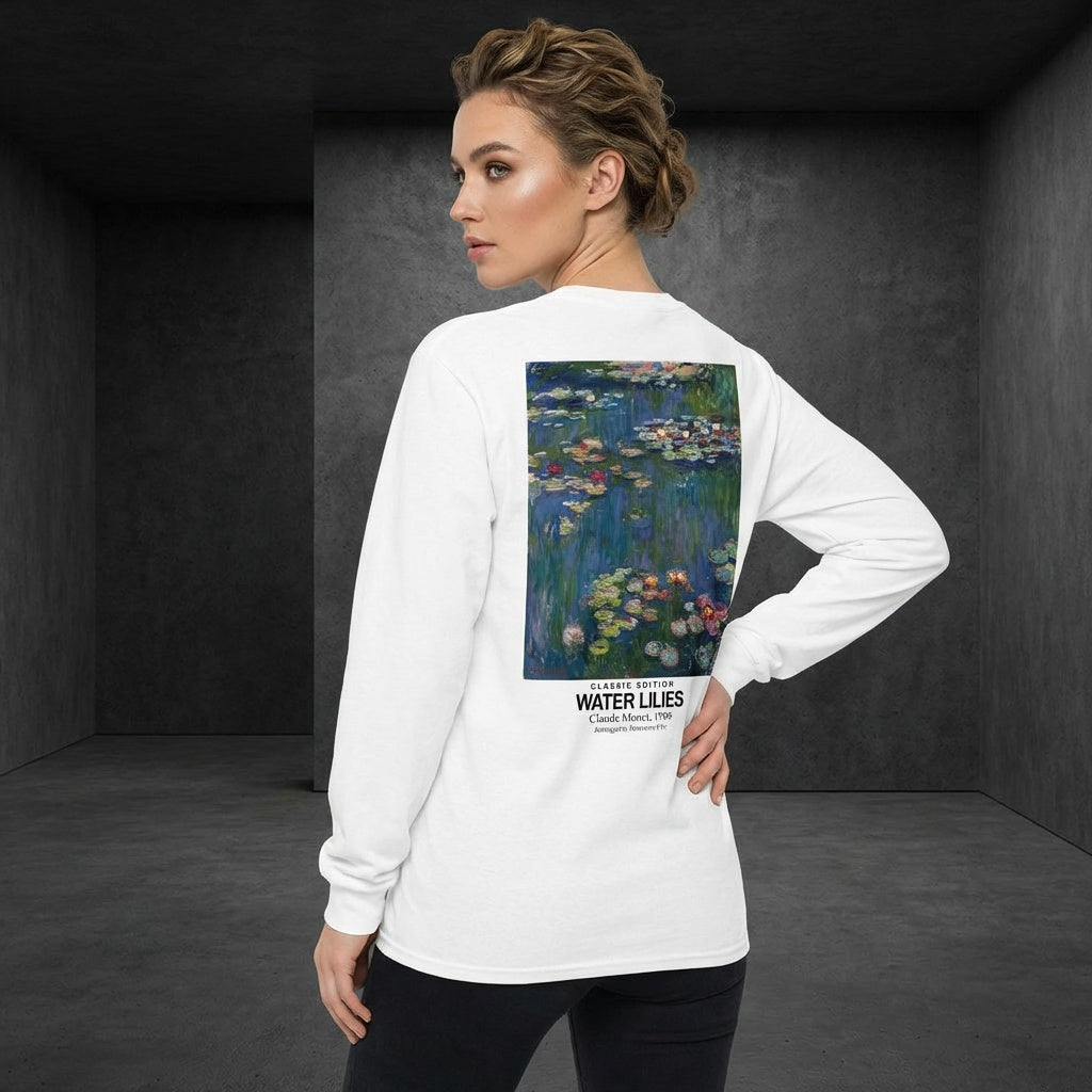 Water Lilies Longsleeve T-Shirt - CLASSIC EDITION