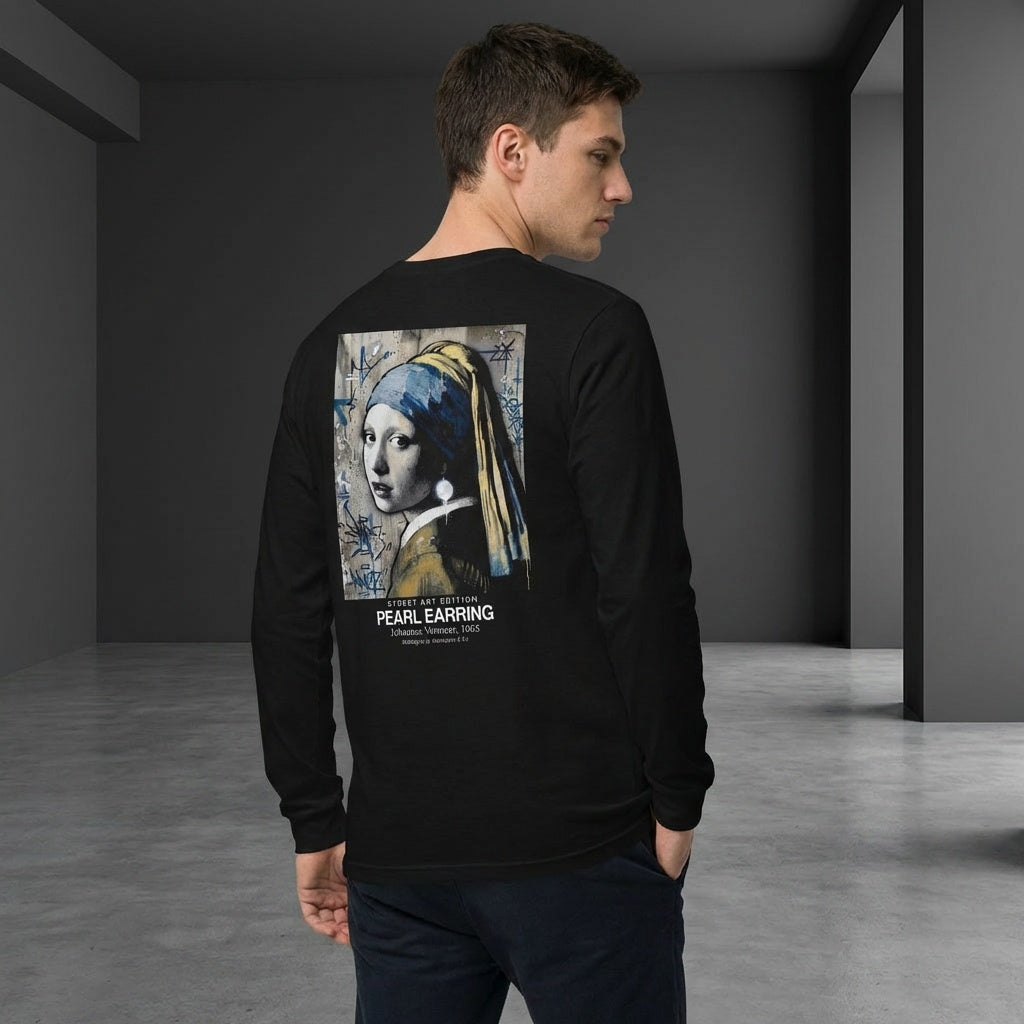 Girl with a Pearl Earring Sweater - STREET ART EDITION-2