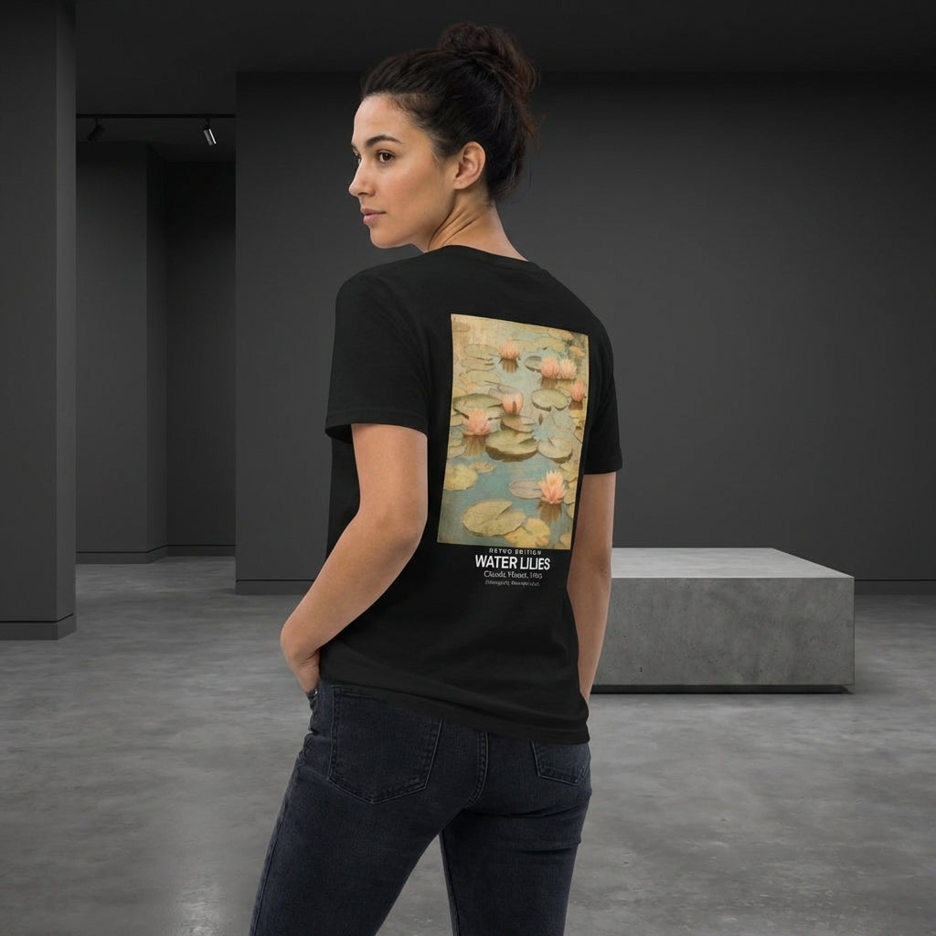 Water Lilies T-Shirt - RETRO EDITION-4