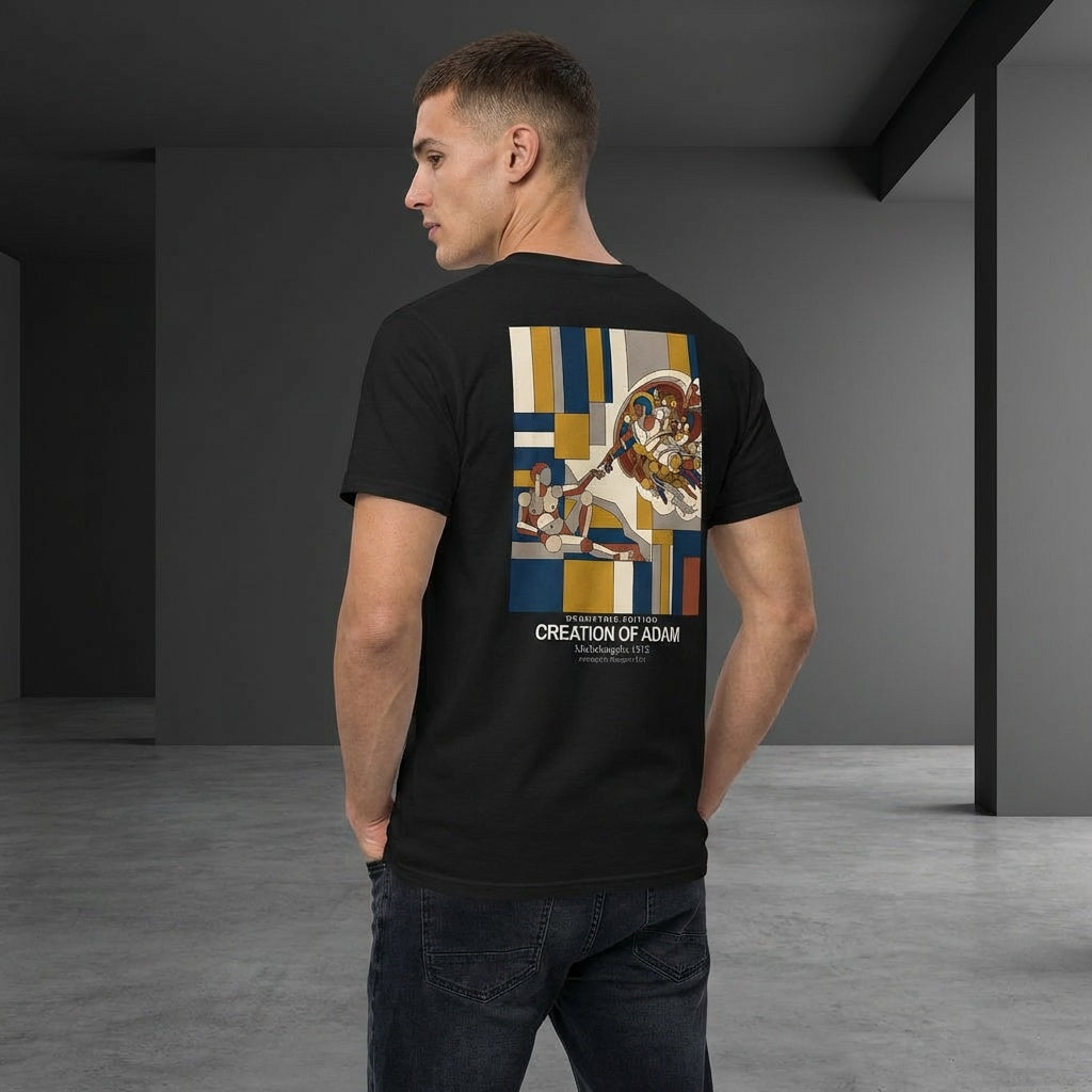 Creation of Adam T-Shirt - GEOMETRIC EDITION-4