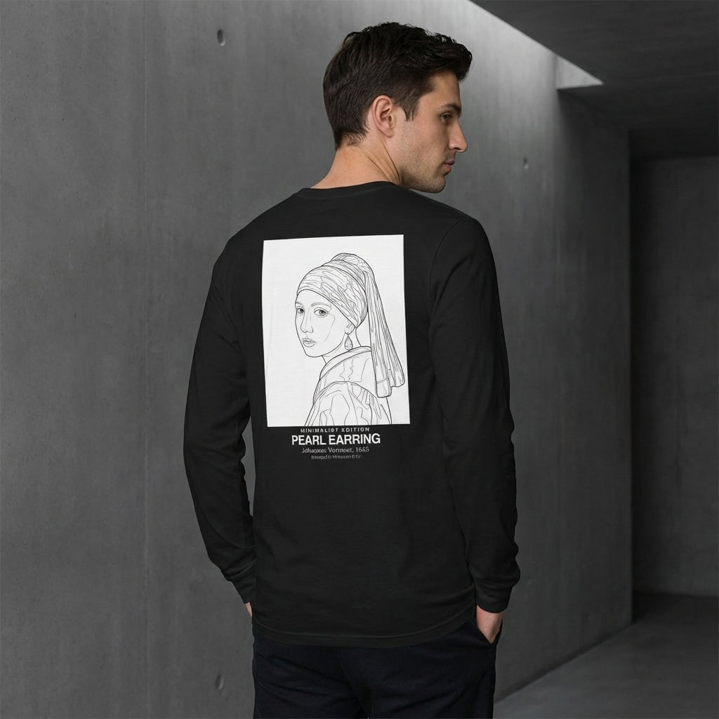 Girl with a Pearl Earring Sweater - MINIMALIST EDITION-3