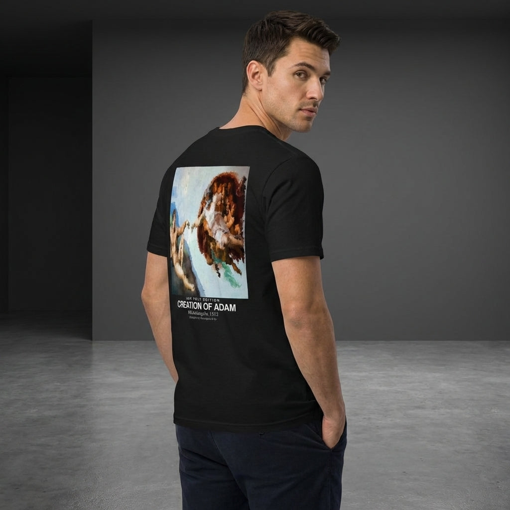 Creation of Adam T-Shirt - LOW POLY EDITION-4
