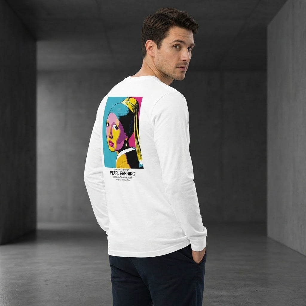 Girl with a Pearl Earring Sweater - POP ART EDITION-4