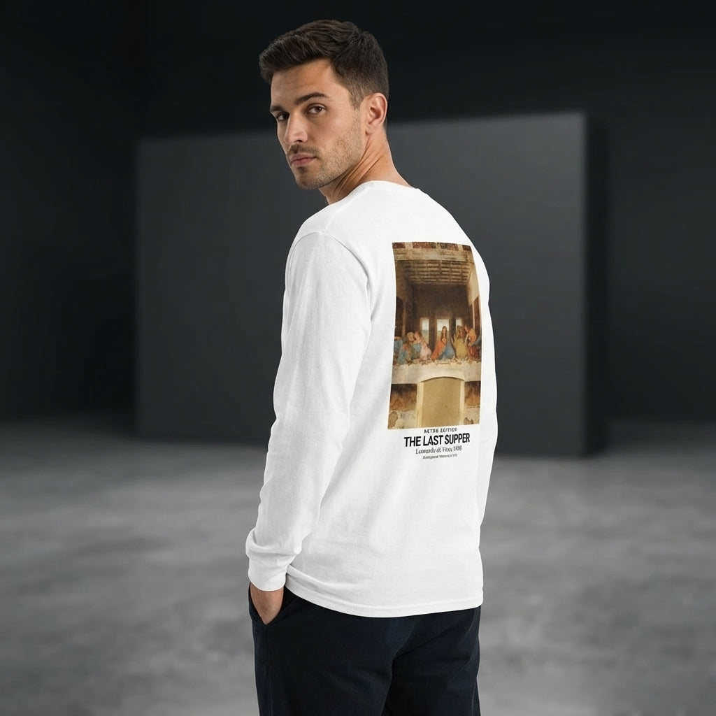 The Last Supper Longsleeve T-Shirt - RETRO EDITION-3