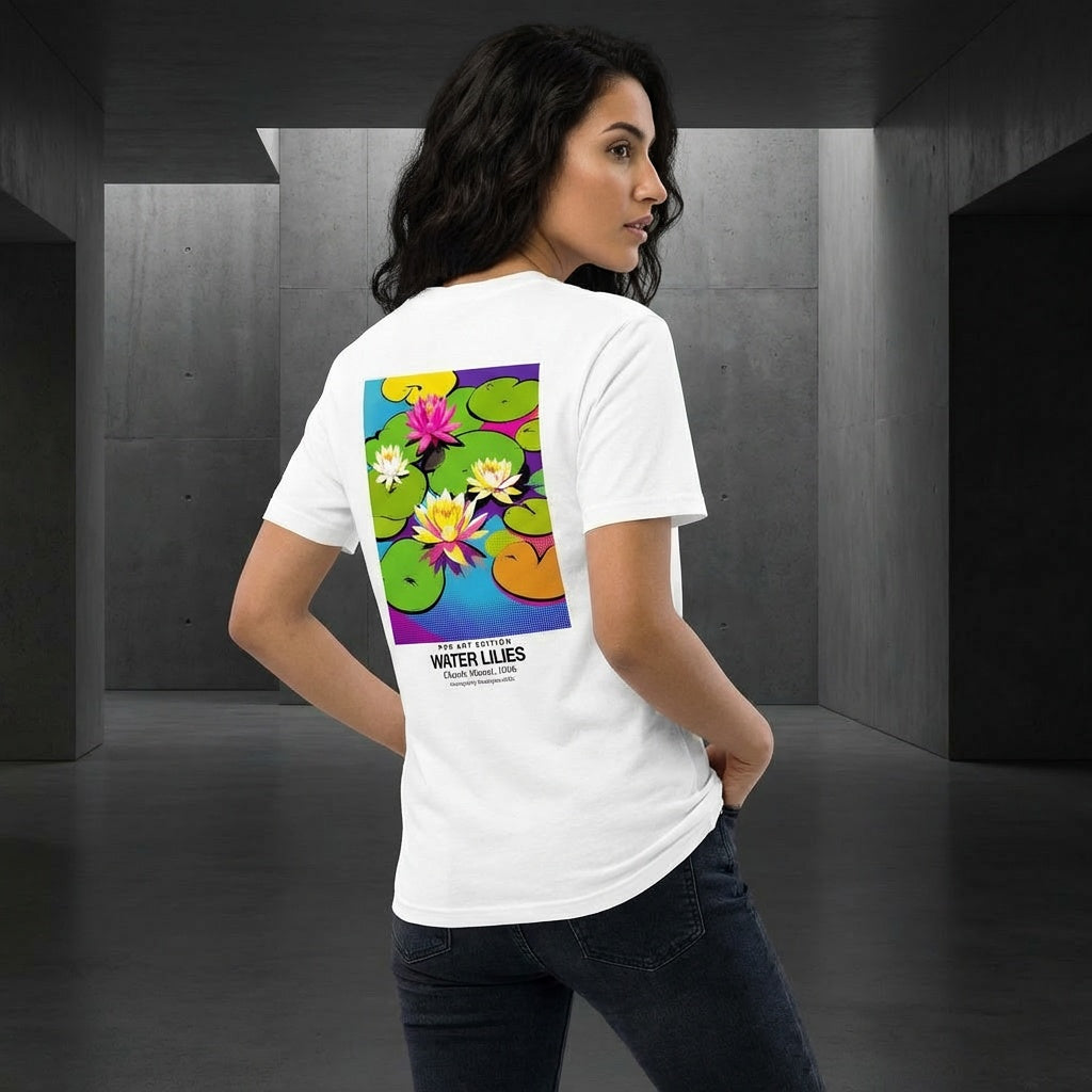 Water Lilies T-Shirt - POP ART EDITION-4