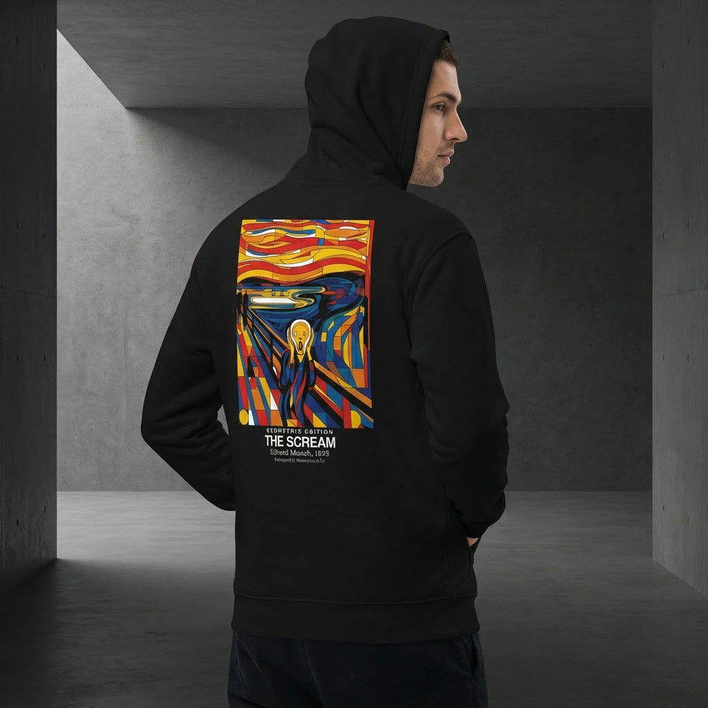 The Scream Hoodie - GEOMETRIC EDITION-3