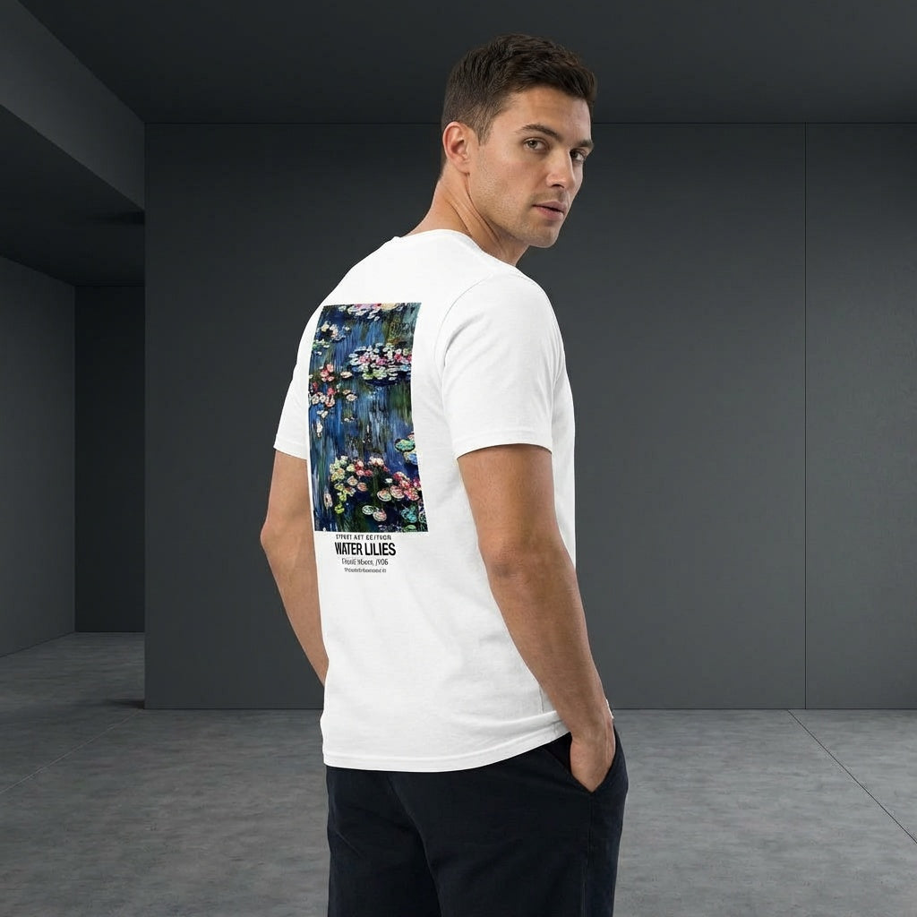 Water Lilies T-Shirt - STREET ART EDITION-3
