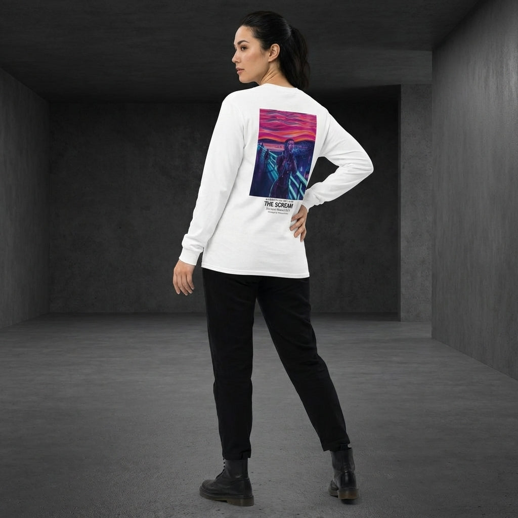 The Scream Longsleeve T-Shirt - CYBERPUNK EDITION-2