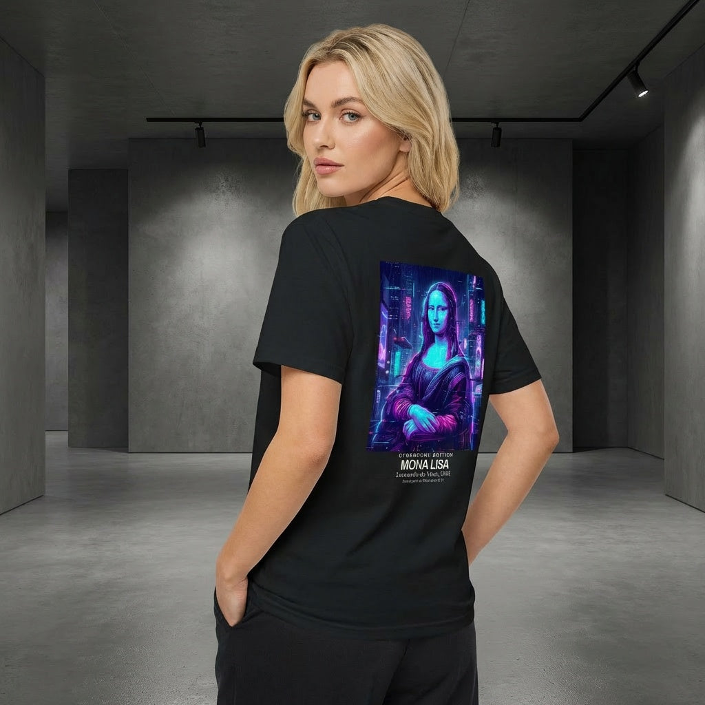 Mona Lisa T-Shirt - CYBERPUNK EDITION-2