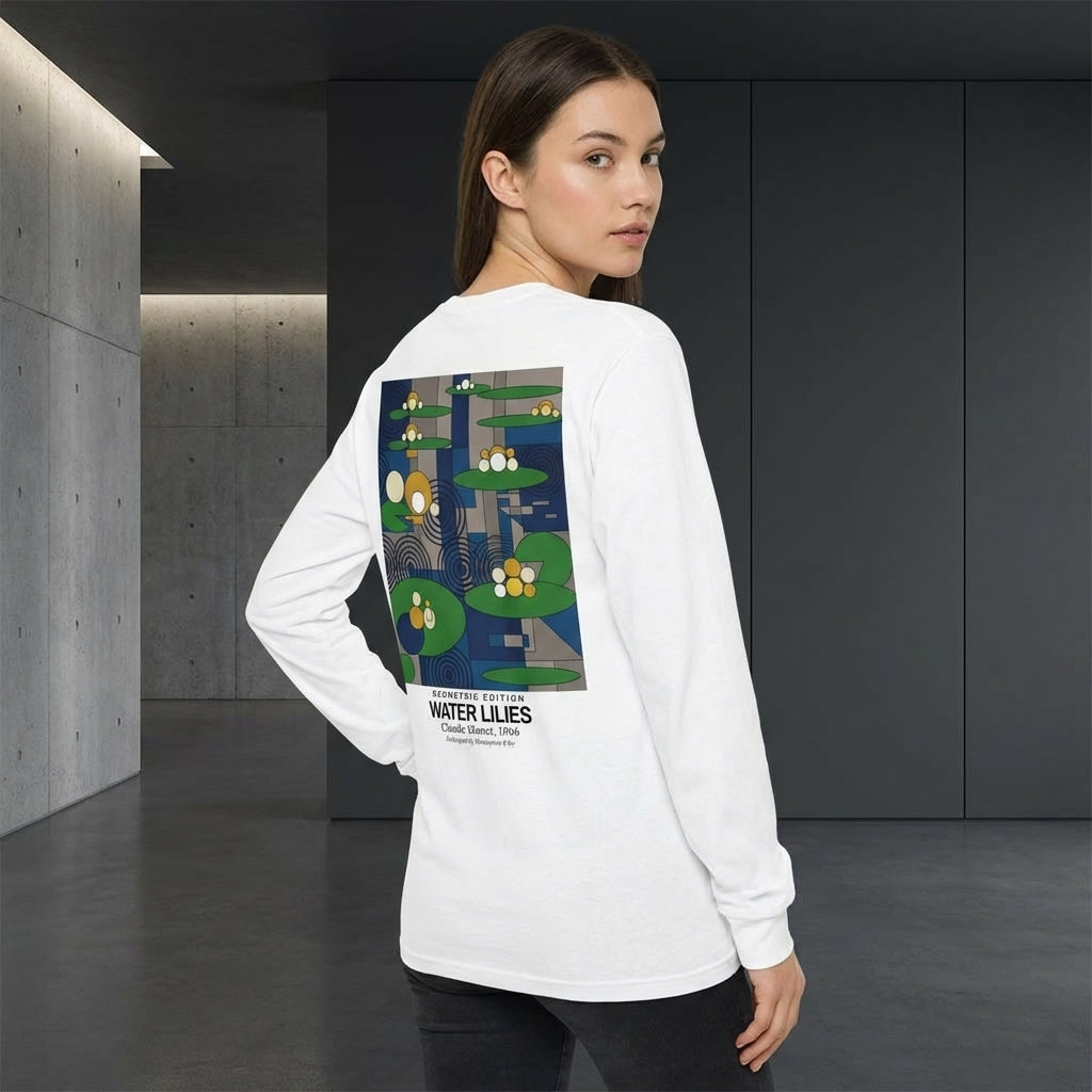 Water Lilies Sweater - GEOMETRIC EDITION-1