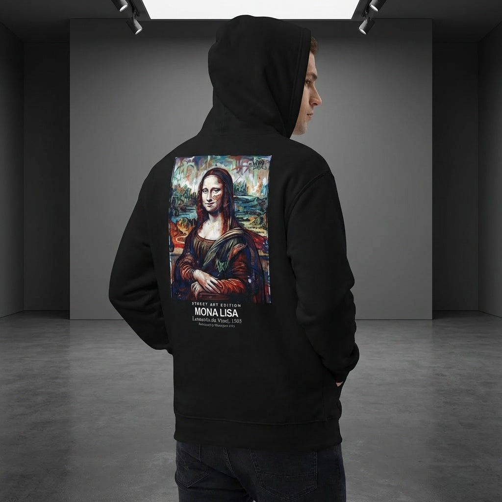 Mona Lisa Hoodie - STREET ART EDITION-1