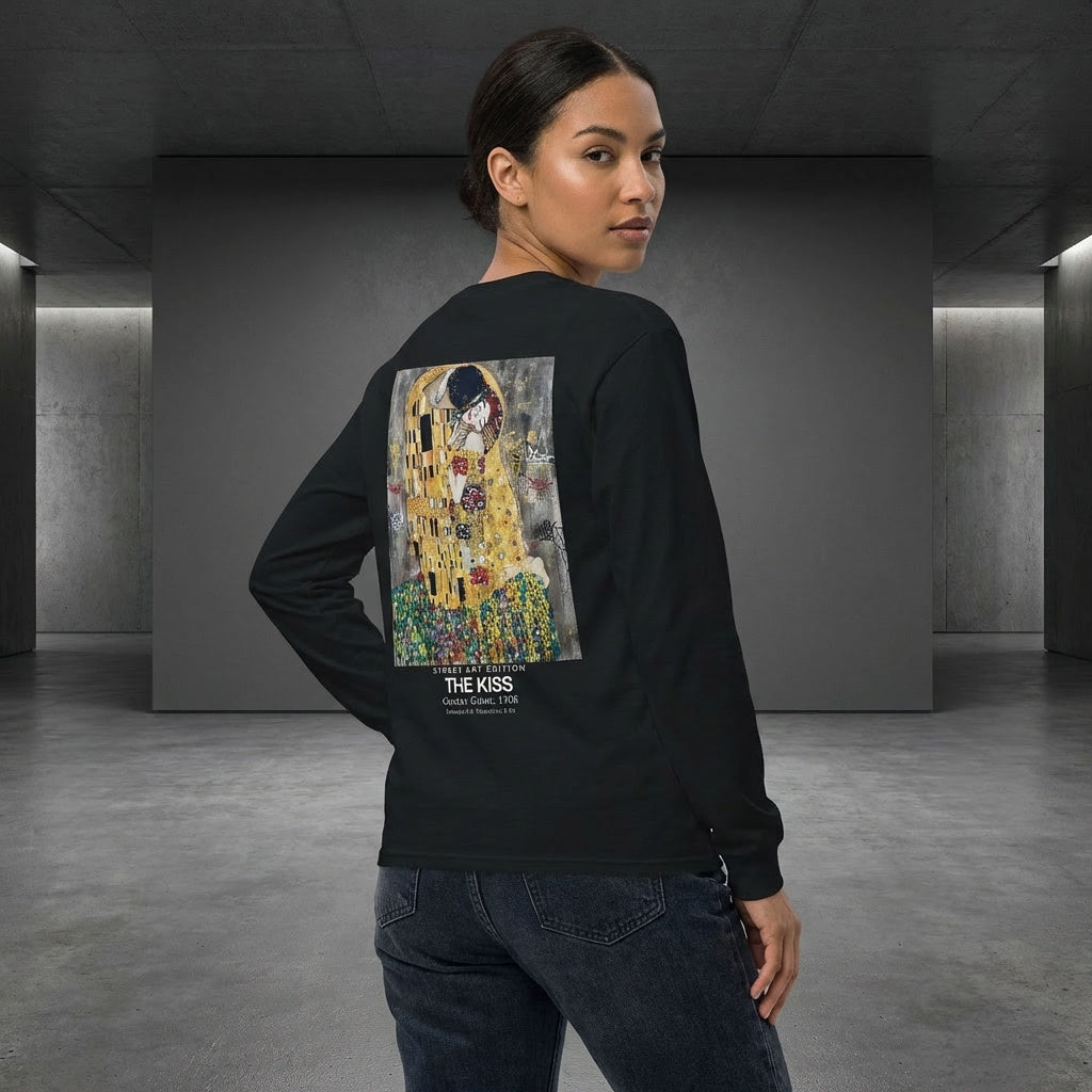 The Kiss Longsleeve T-Shirt - STREET ART EDITION