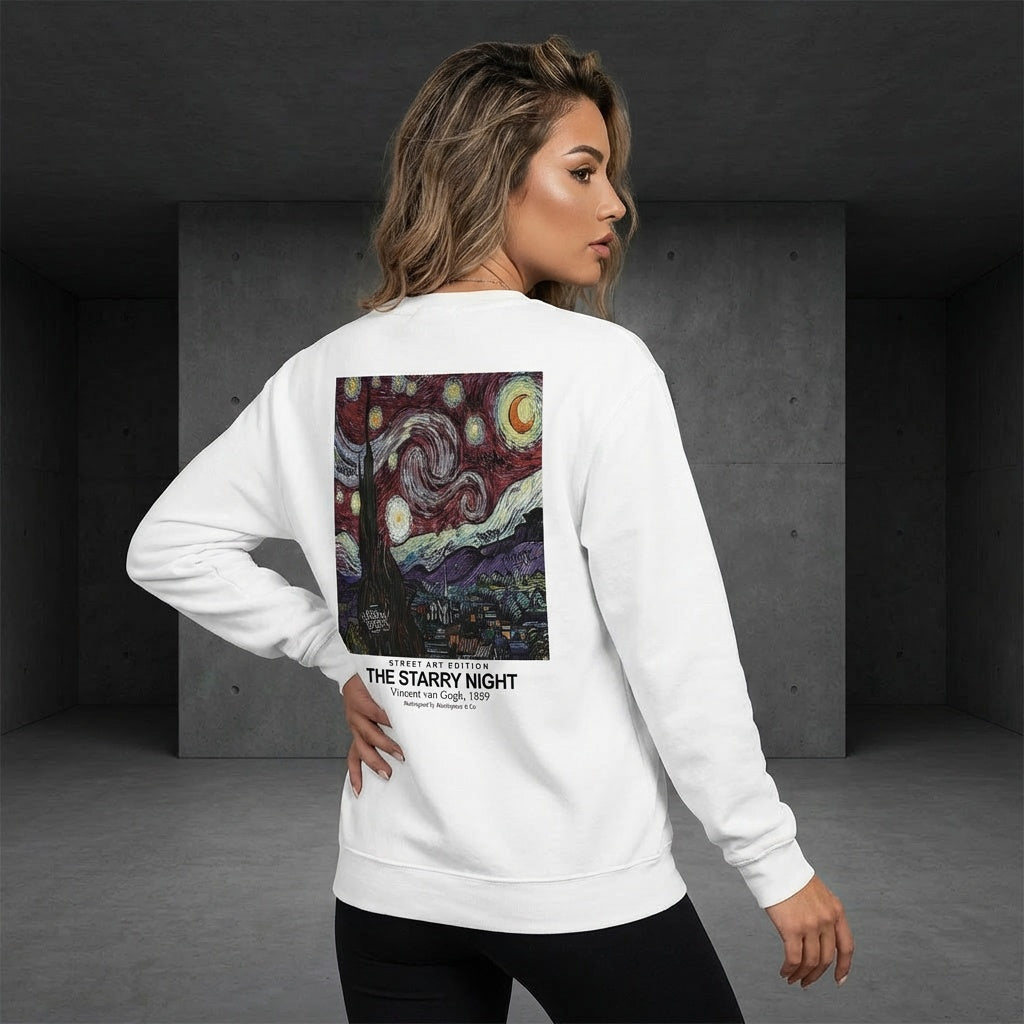 The Starry Night Sweater - STREET ART EDITION-4