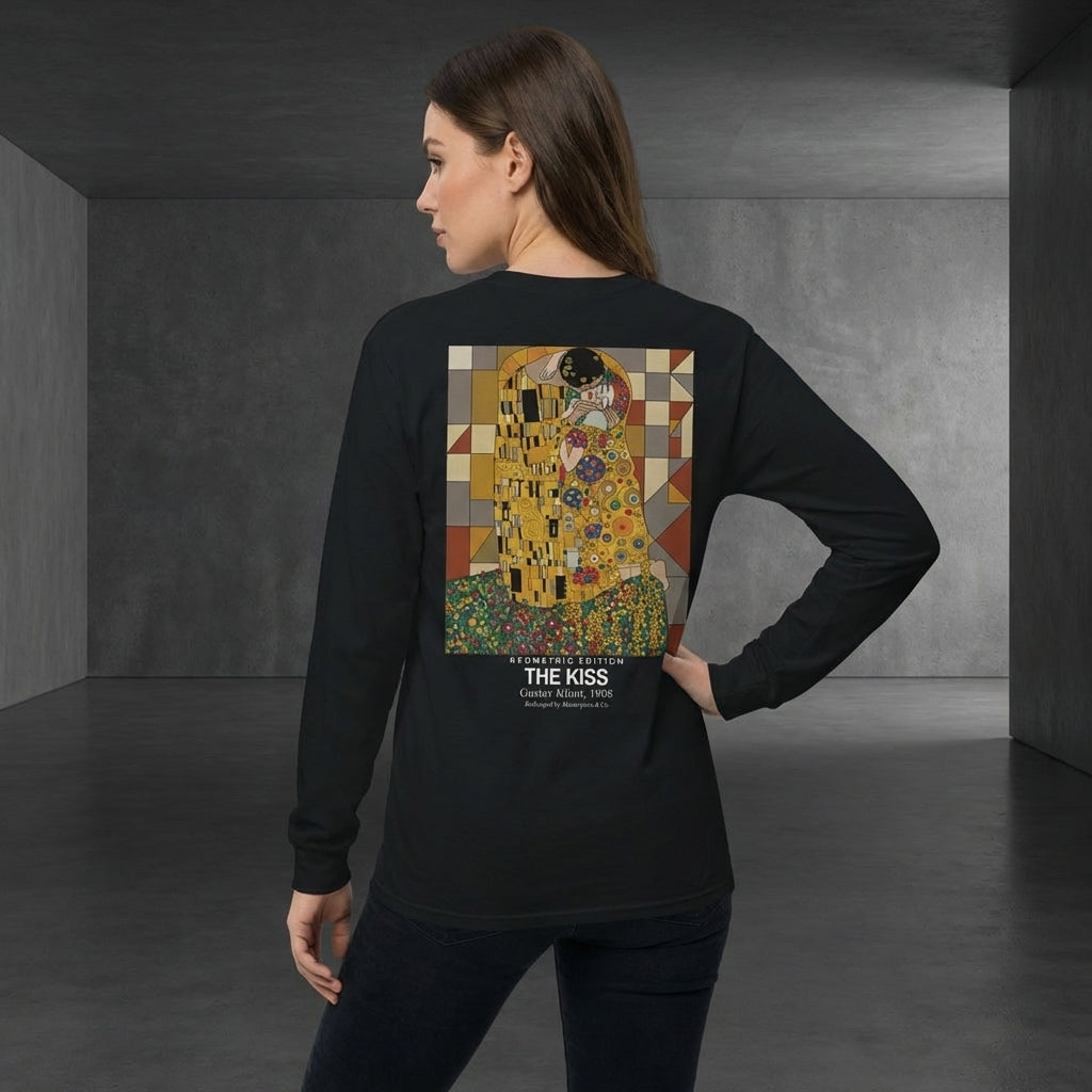 The Kiss Longsleeve T-Shirt - GEOMETRIC EDITION-3