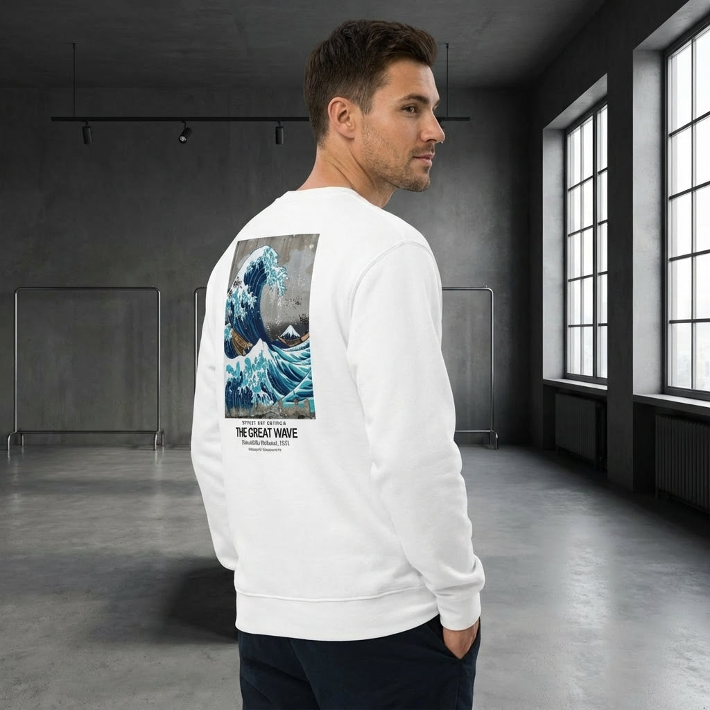 The Great Wave Sweater - STREET ART EDITION-3