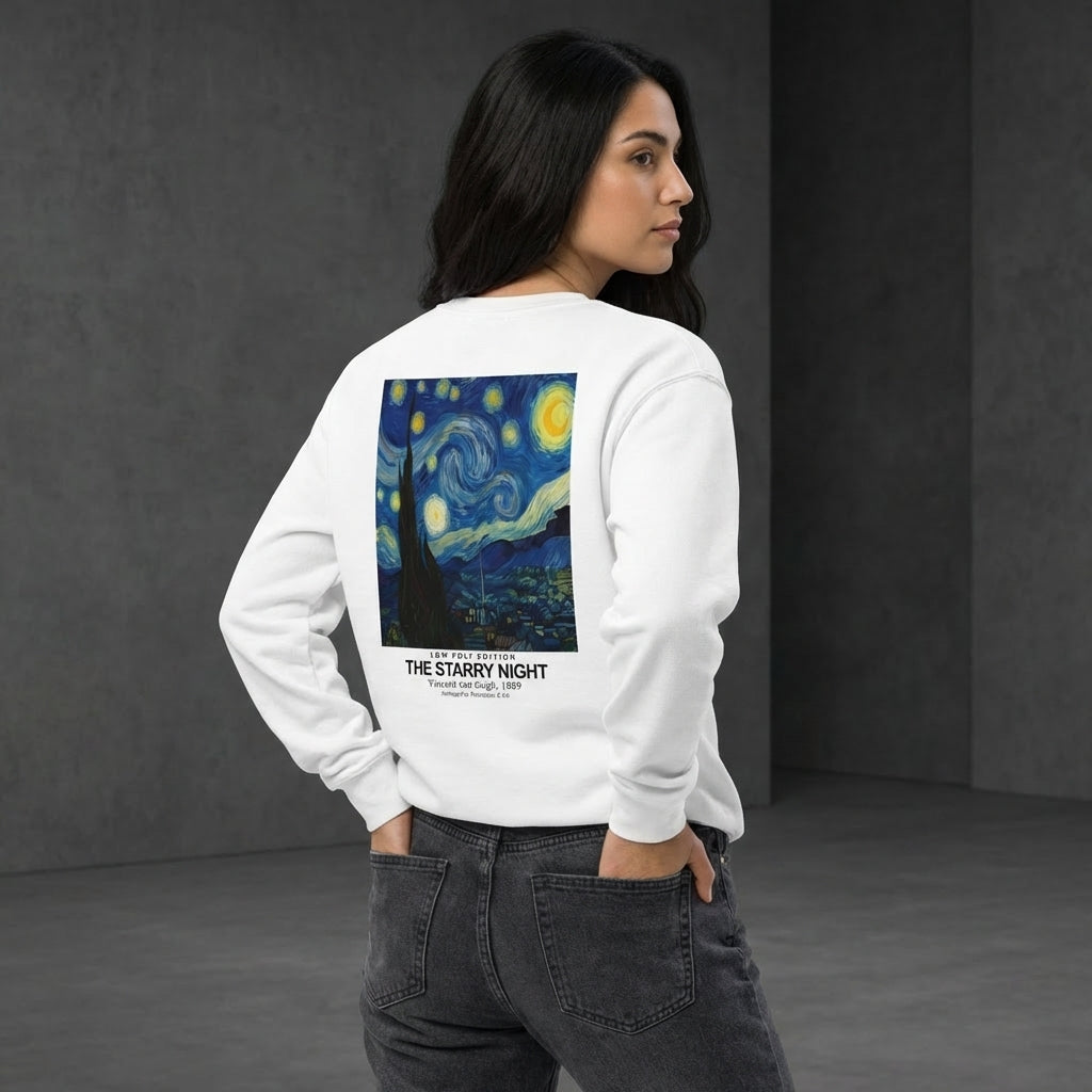 The Starry Night Sweater - LOW POLY EDITION-1