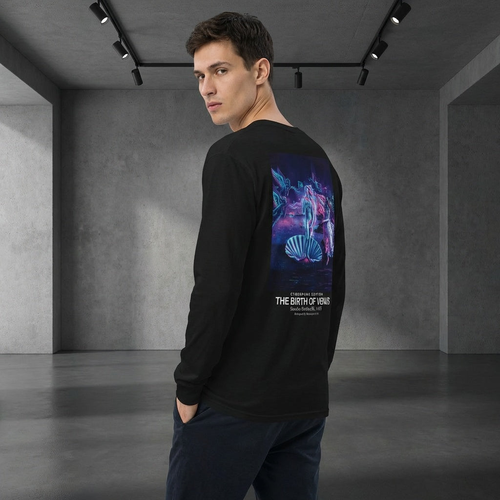 The Birth of Venus Longsleeve T-Shirt - CYBERPUNK EDITION-4