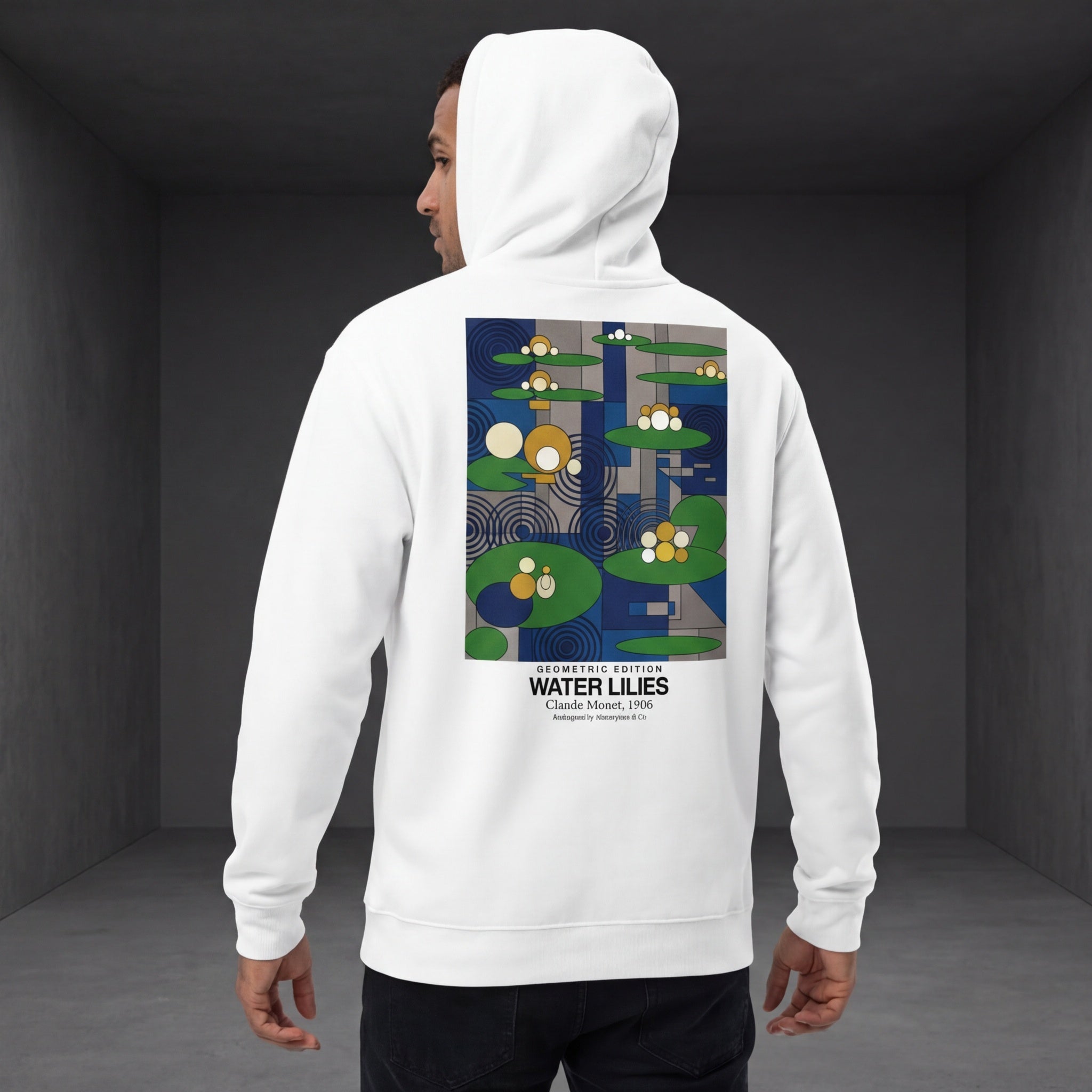 Water Lilies Hoodie - GEOMETRIC EDITION