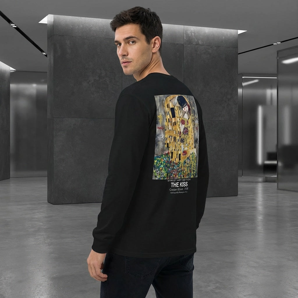 The Kiss Longsleeve T-Shirt - STREET ART EDITION-2
