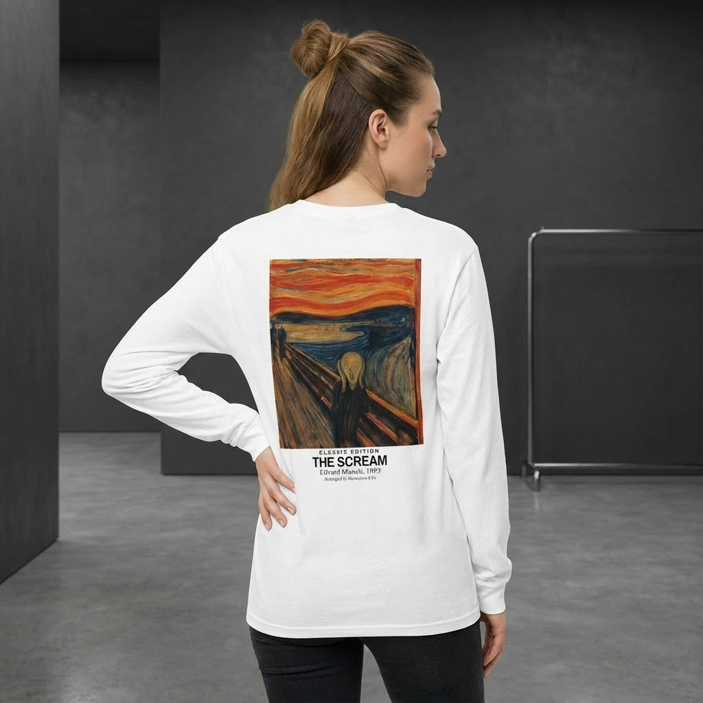 The Scream Longsleeve T-Shirt - CLASSIC EDITION-3