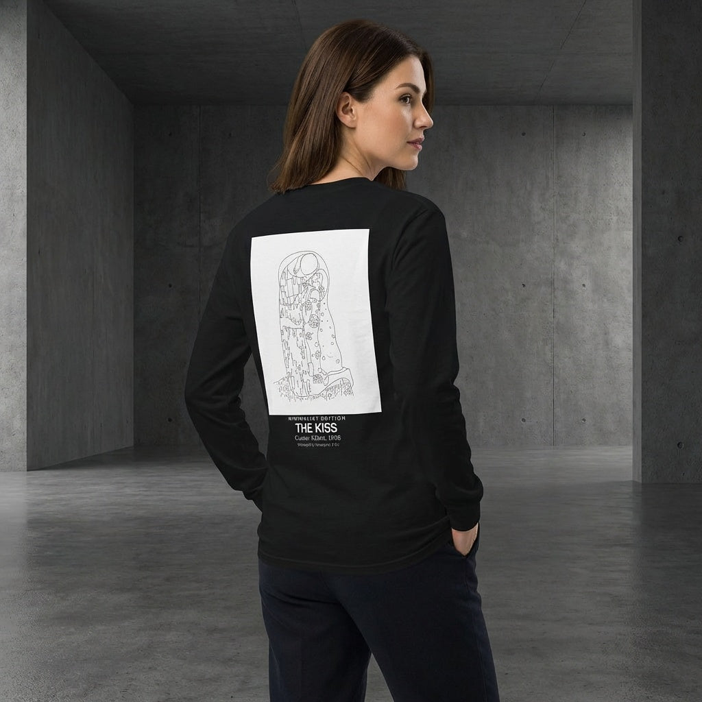 The Kiss Longsleeve T-Shirt - MINIMALIST EDITION-4