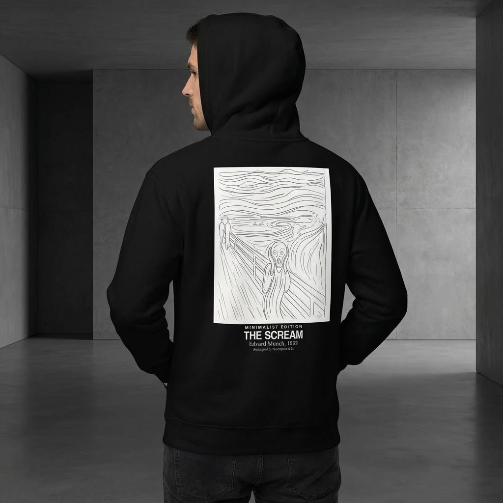 The Scream Hoodie - MINIMALIST EDITION-3