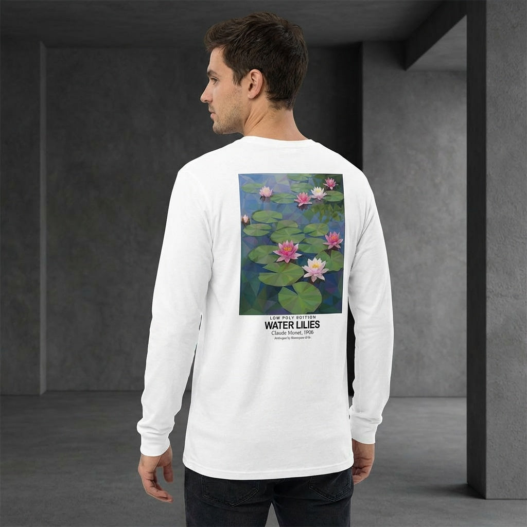 Water Lilies Sweater - LOW POLY EDITION-3