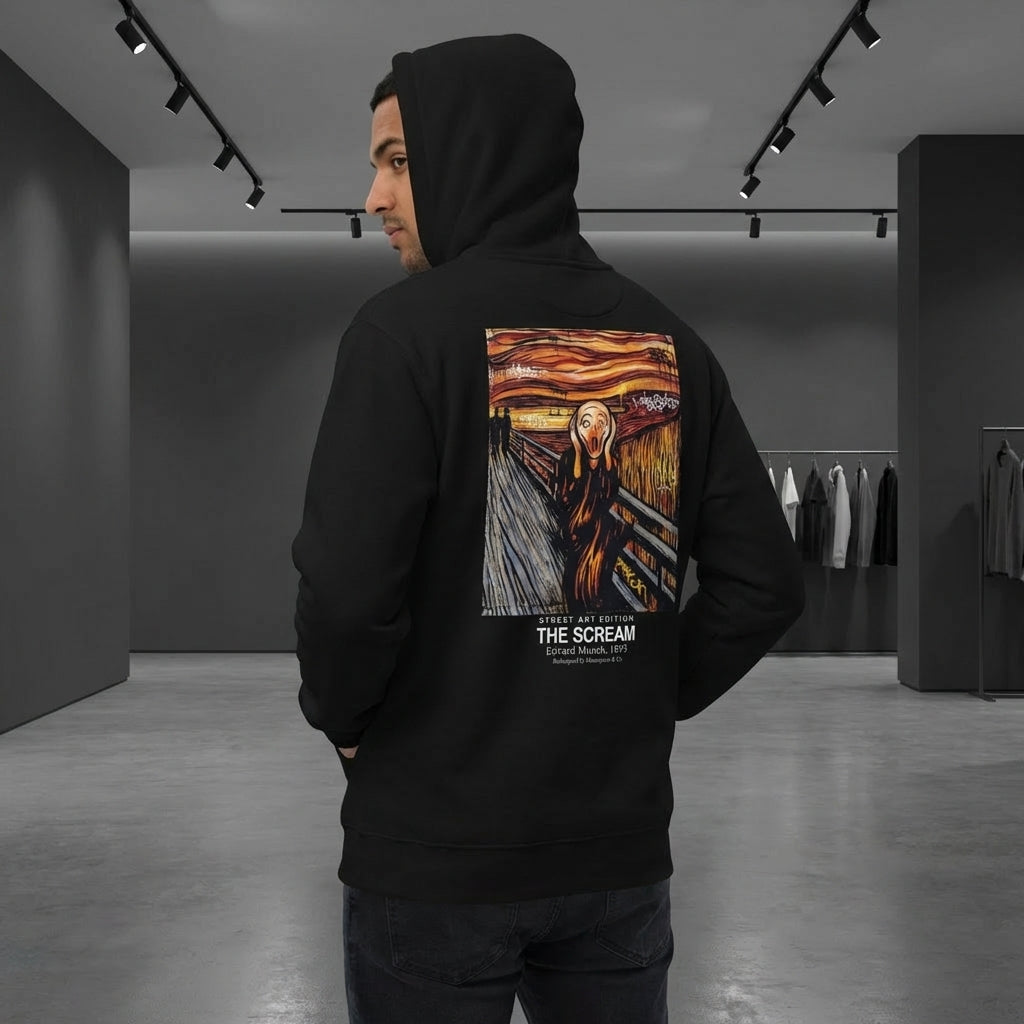 The Scream Hoodie - STREET ART EDITION
