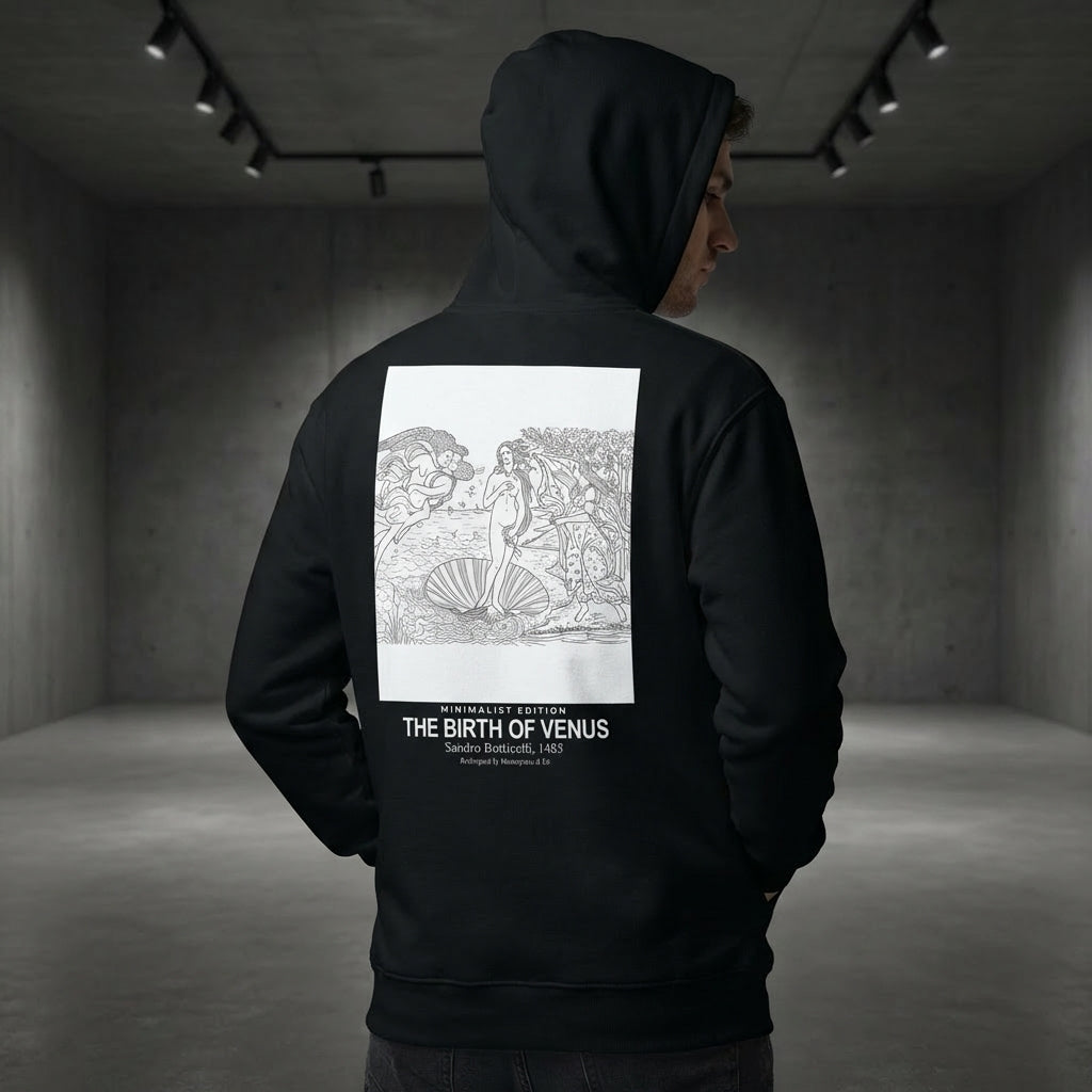 The Birth of Venus Hoodie - MINIMALIST EDITION-3