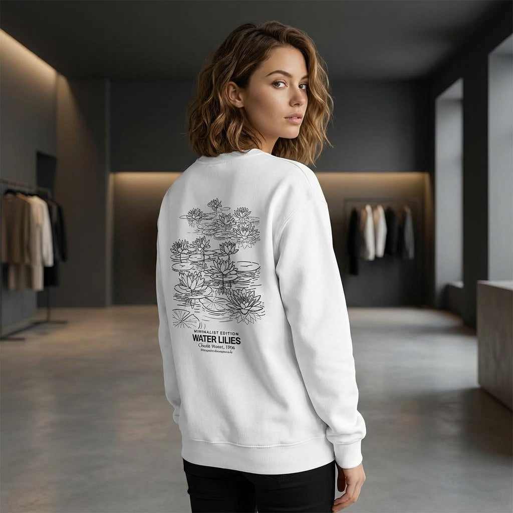 Water Lilies Sweater - MINIMALIST EDITION