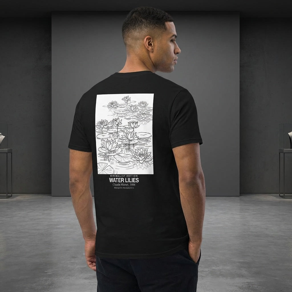 Water Lilies T-Shirt - MINIMALIST EDITION-4