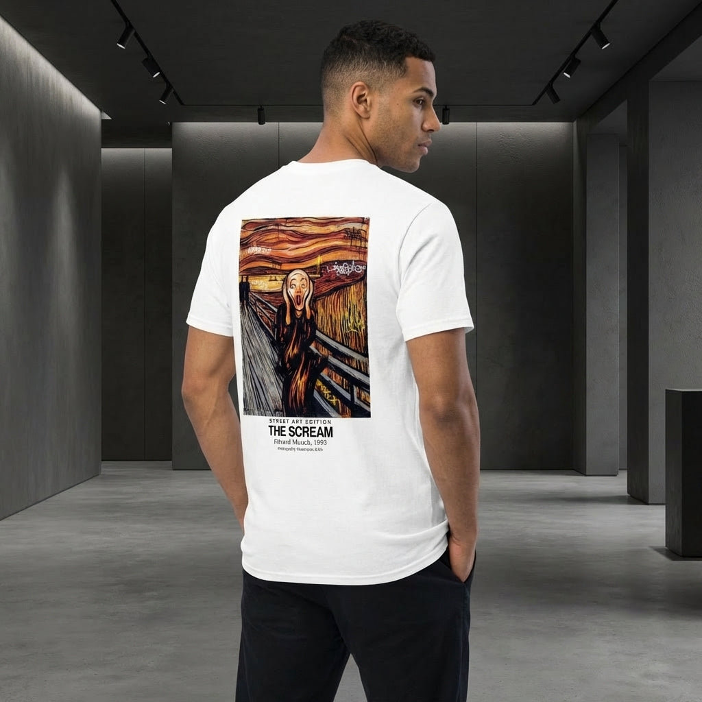 The Scream T-Shirt - STREET ART EDITION-4