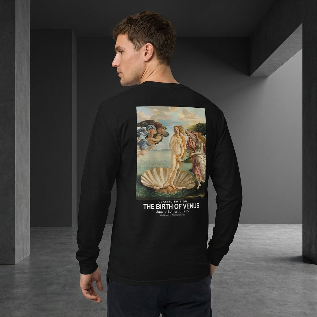 The Birth of Venus Longsleeve T-Shirt - CLASSIC EDITION-3
