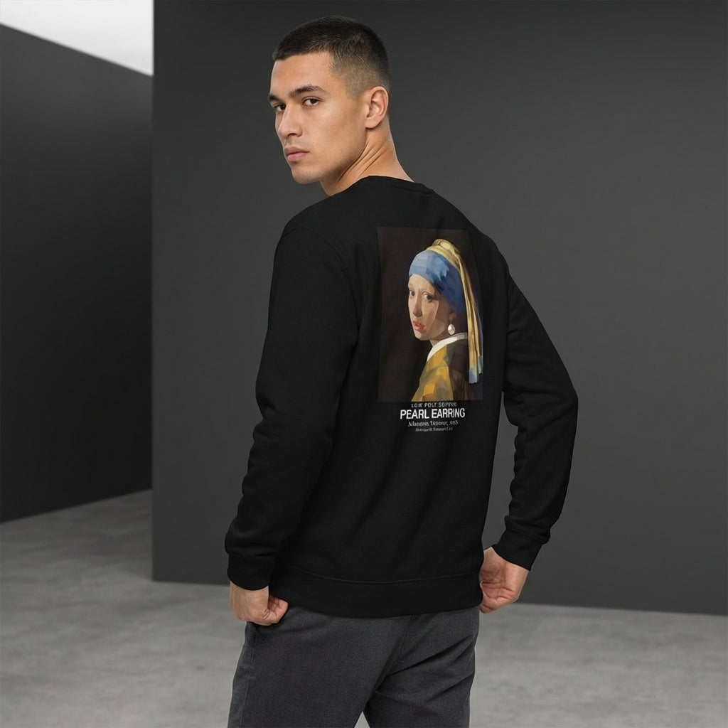 Girl with a Pearl Earring Sweater - LOW POLY EDITION-3