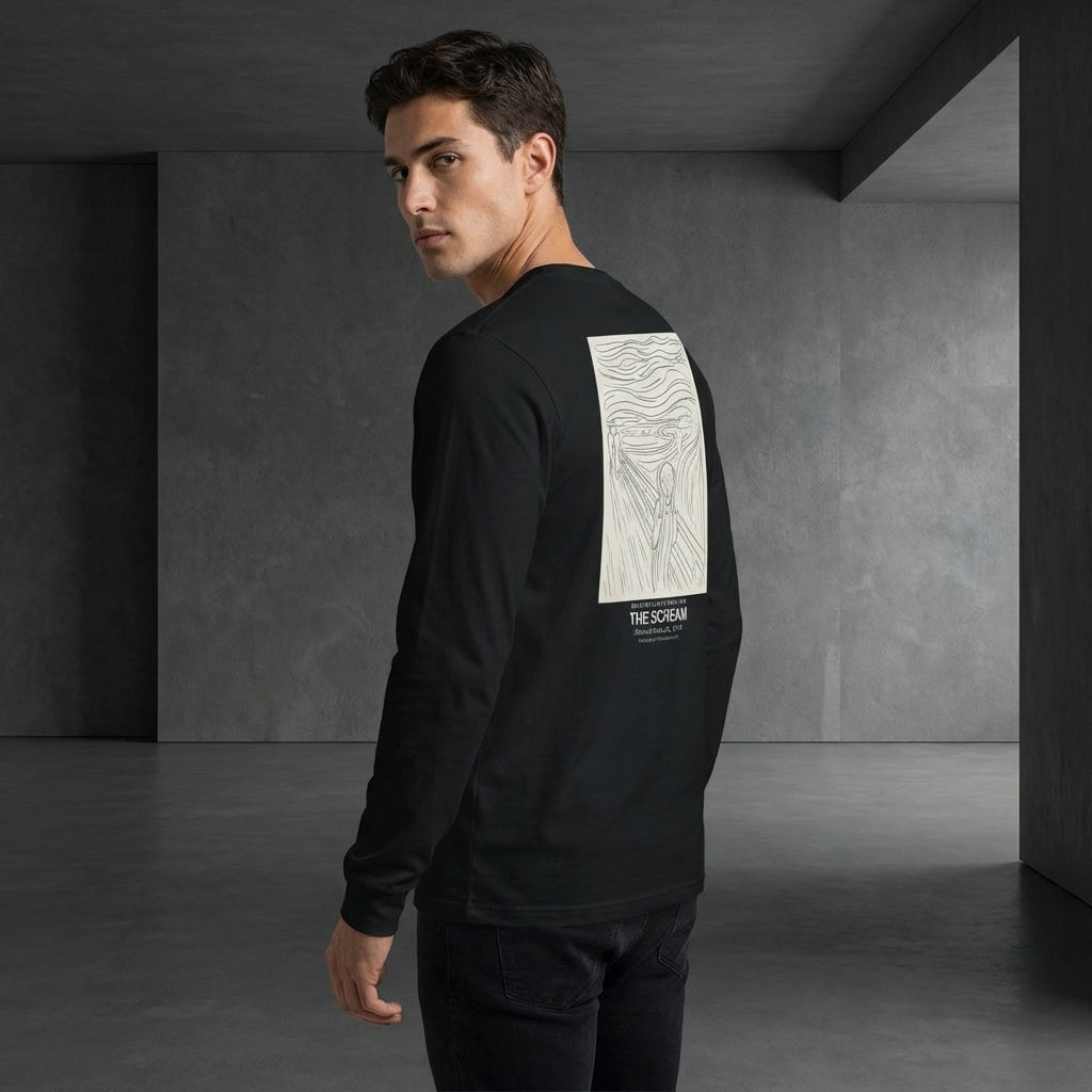 The Scream Sweater - MINIMALIST EDITION-3