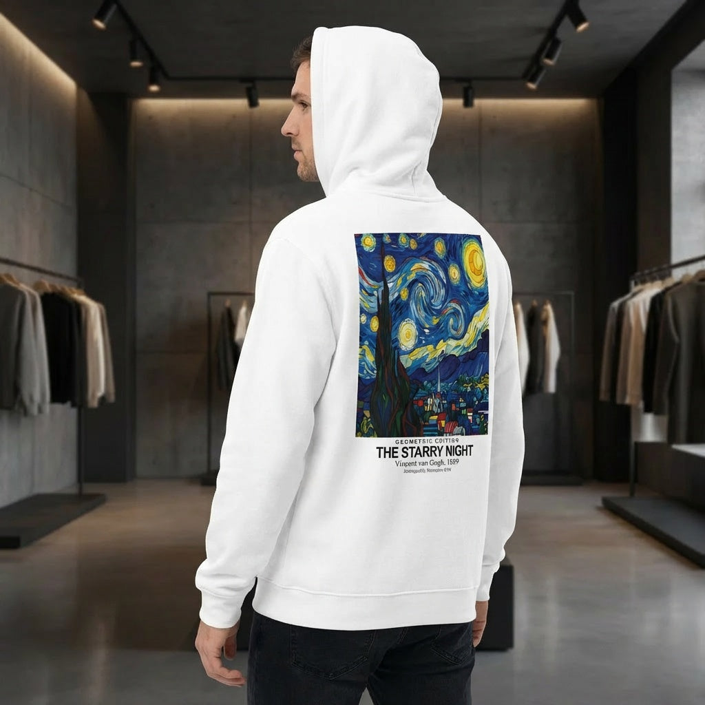 The Starry Night Hoodie - GEOMETRIC EDITION-1