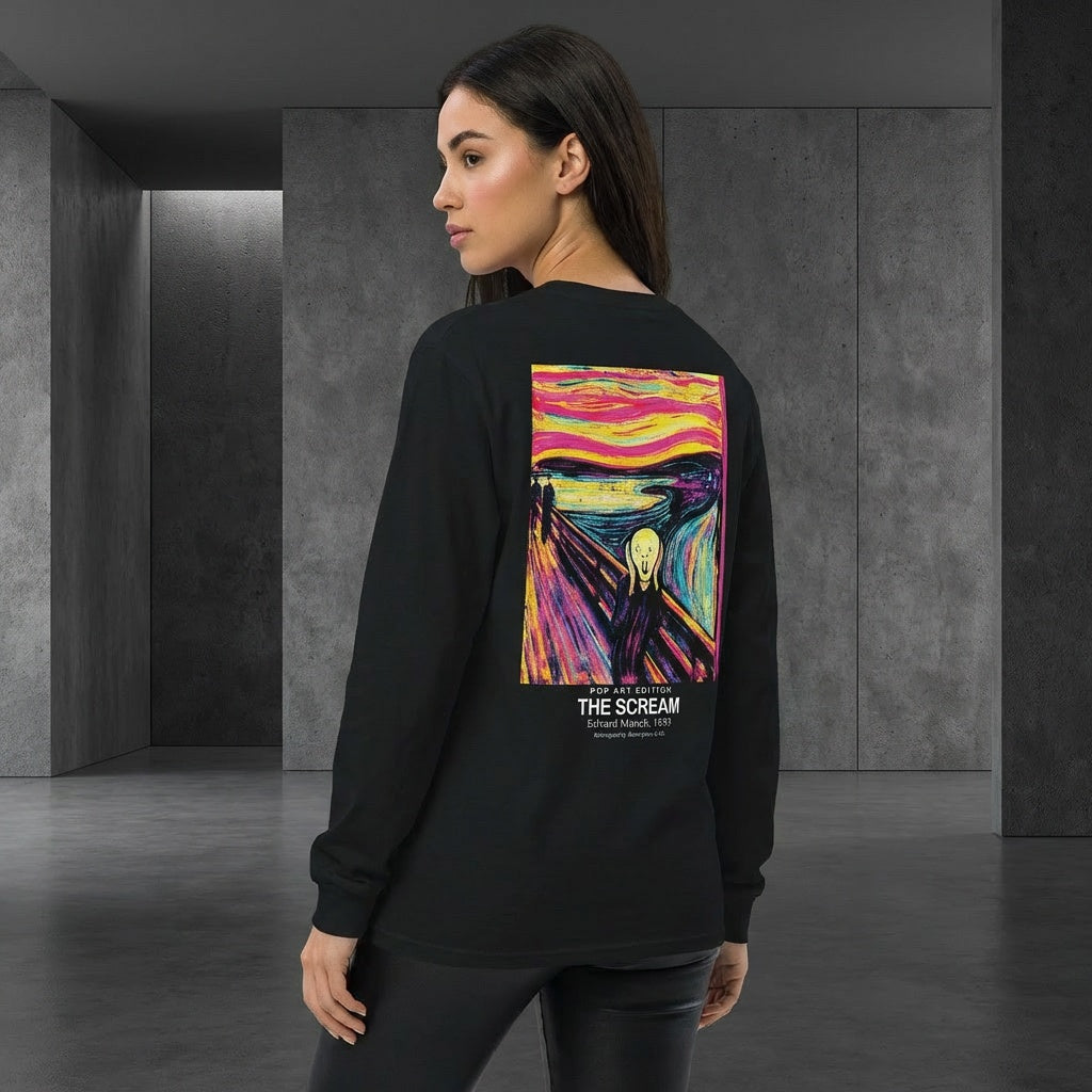 The Scream Longsleeve T-Shirt - POP ART EDITION
