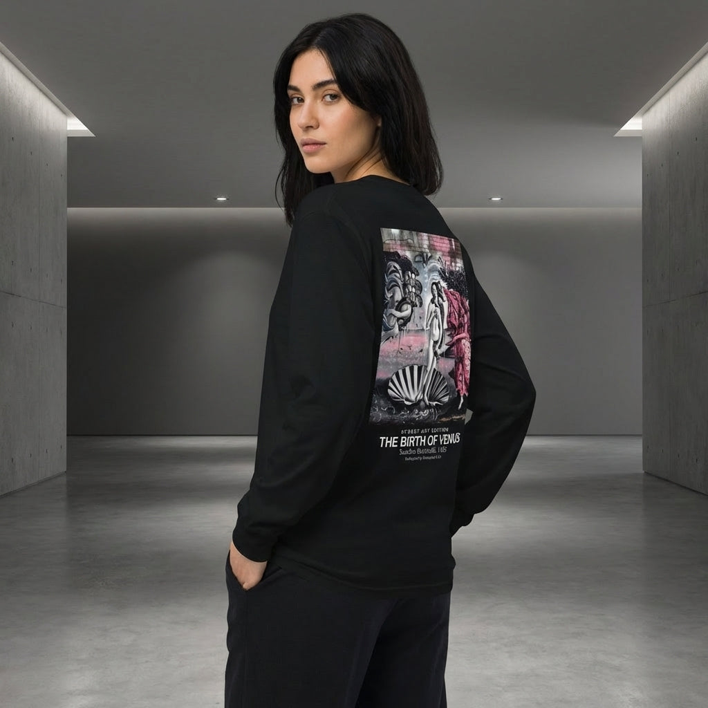 The Birth of Venus Longsleeve T-Shirt - STREET ART EDITION